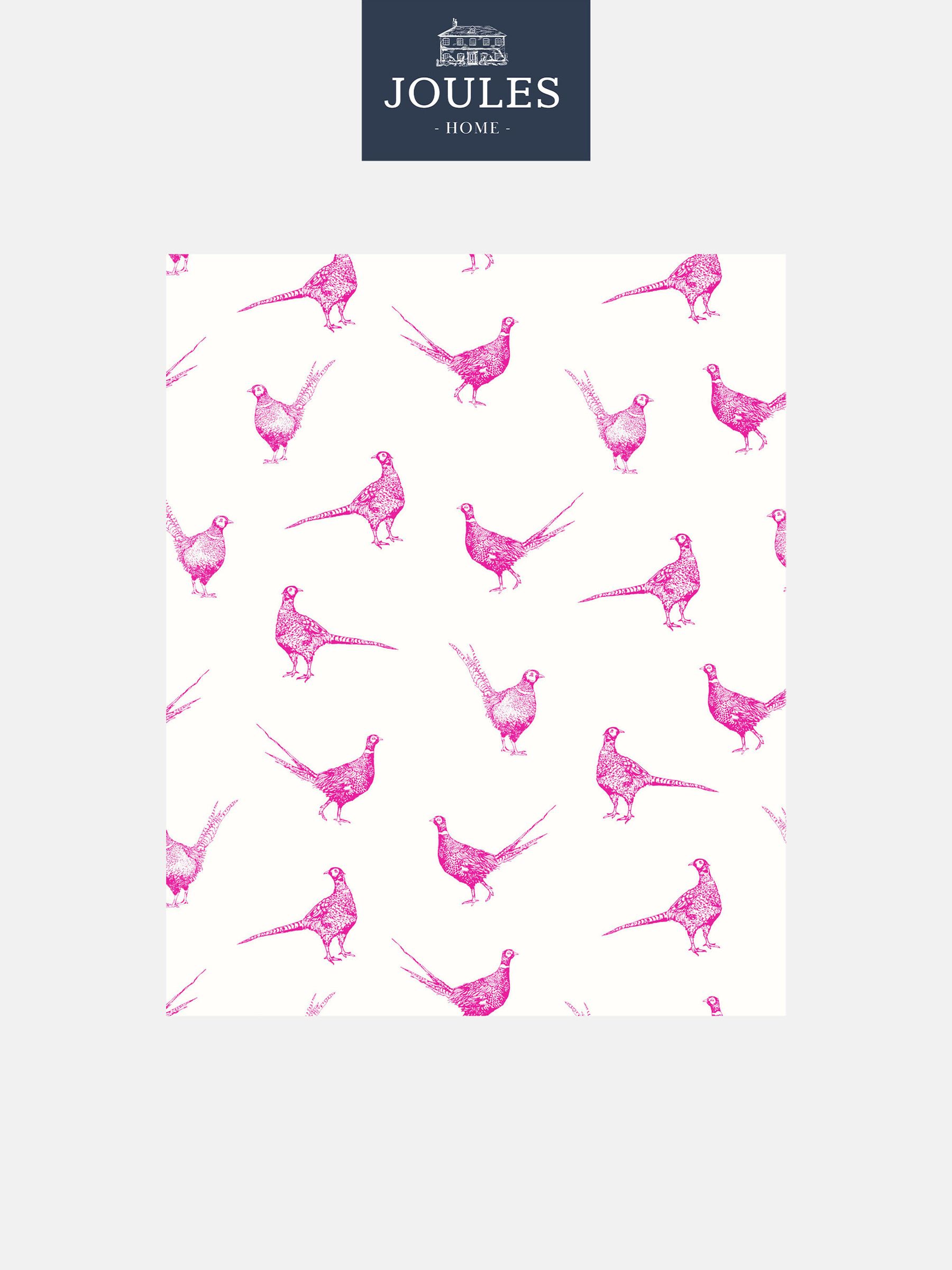 Pink Flirty Pheasants Wallpaper - Image 5 of 5