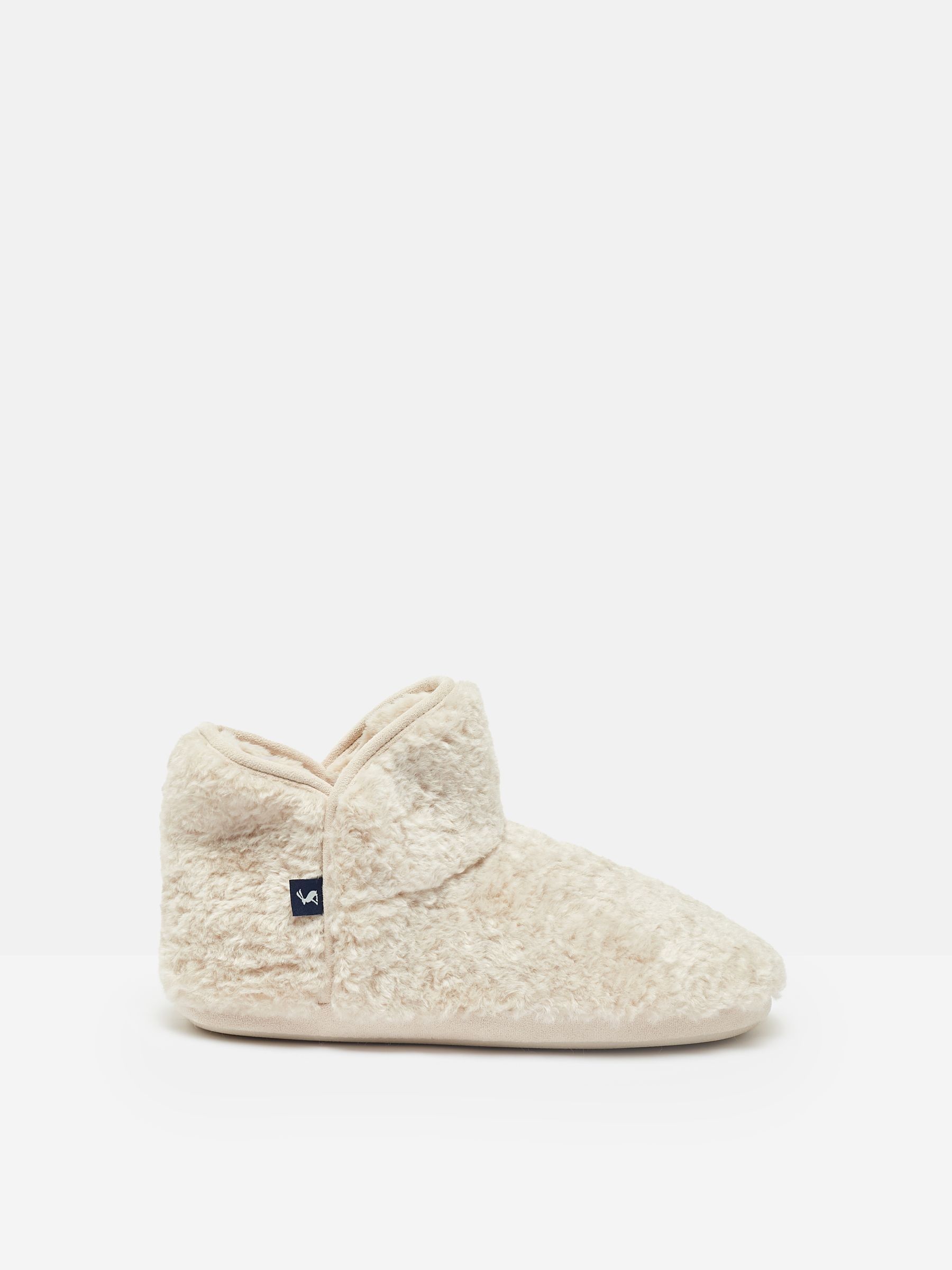 Cabin Luxe Oatmeal Faux Fur Slipper Boots - Image 1 of 7