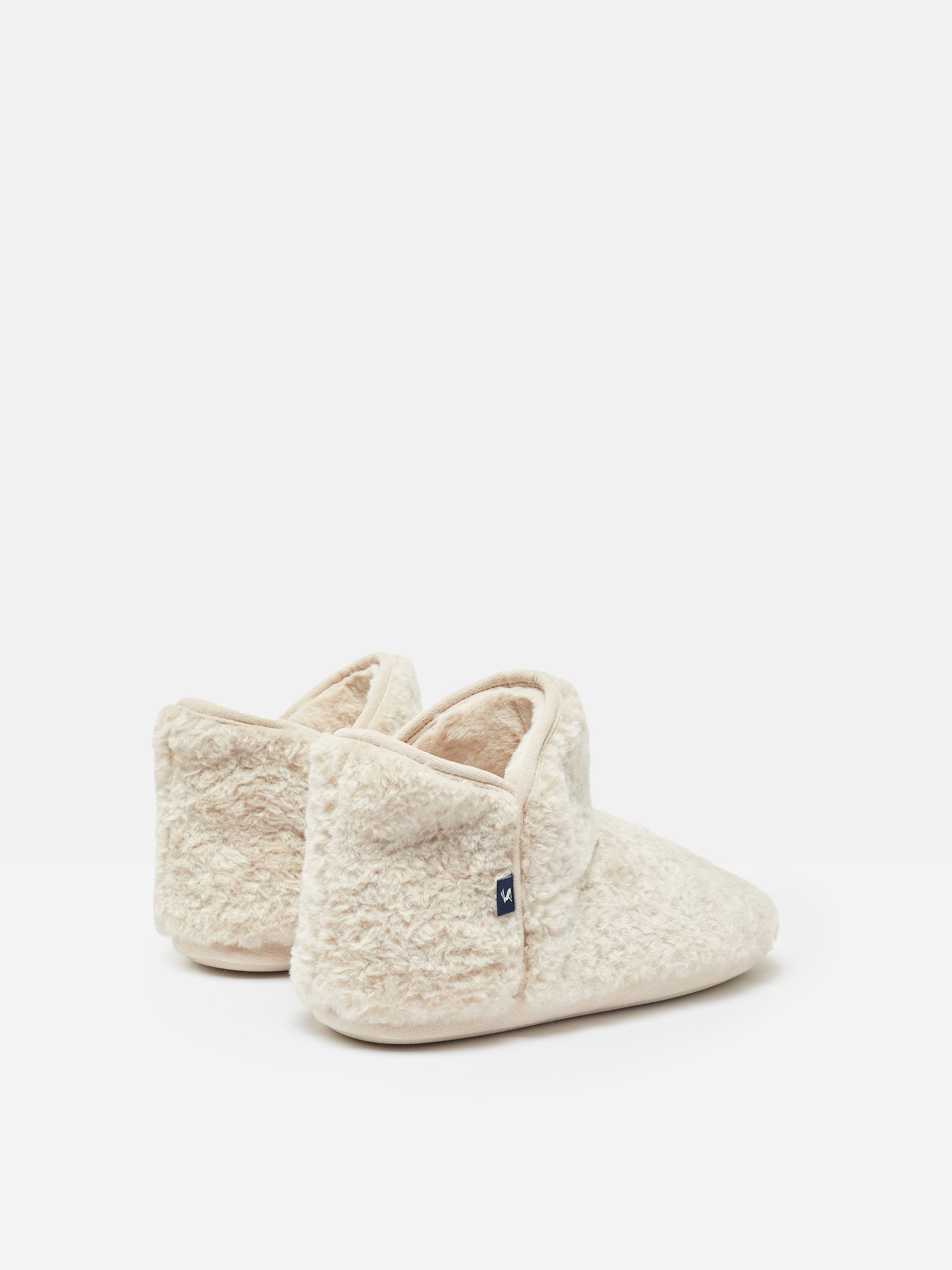 Cabin Luxe Oatmeal Faux Fur Slipper Boots - Image 3 of 7