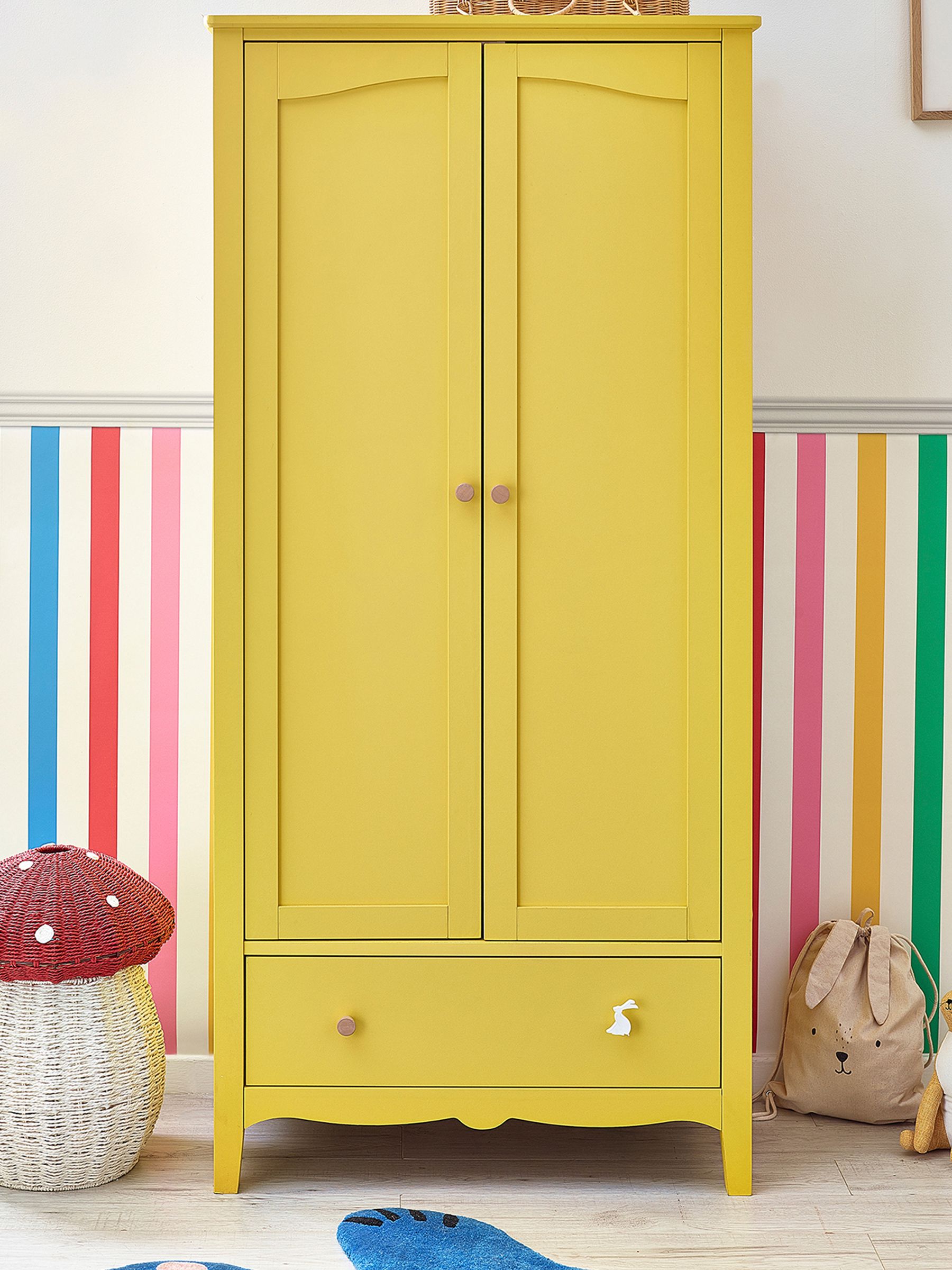 Country Critters Chunky Stripe Wallpaper 10M - Image 1 of 3