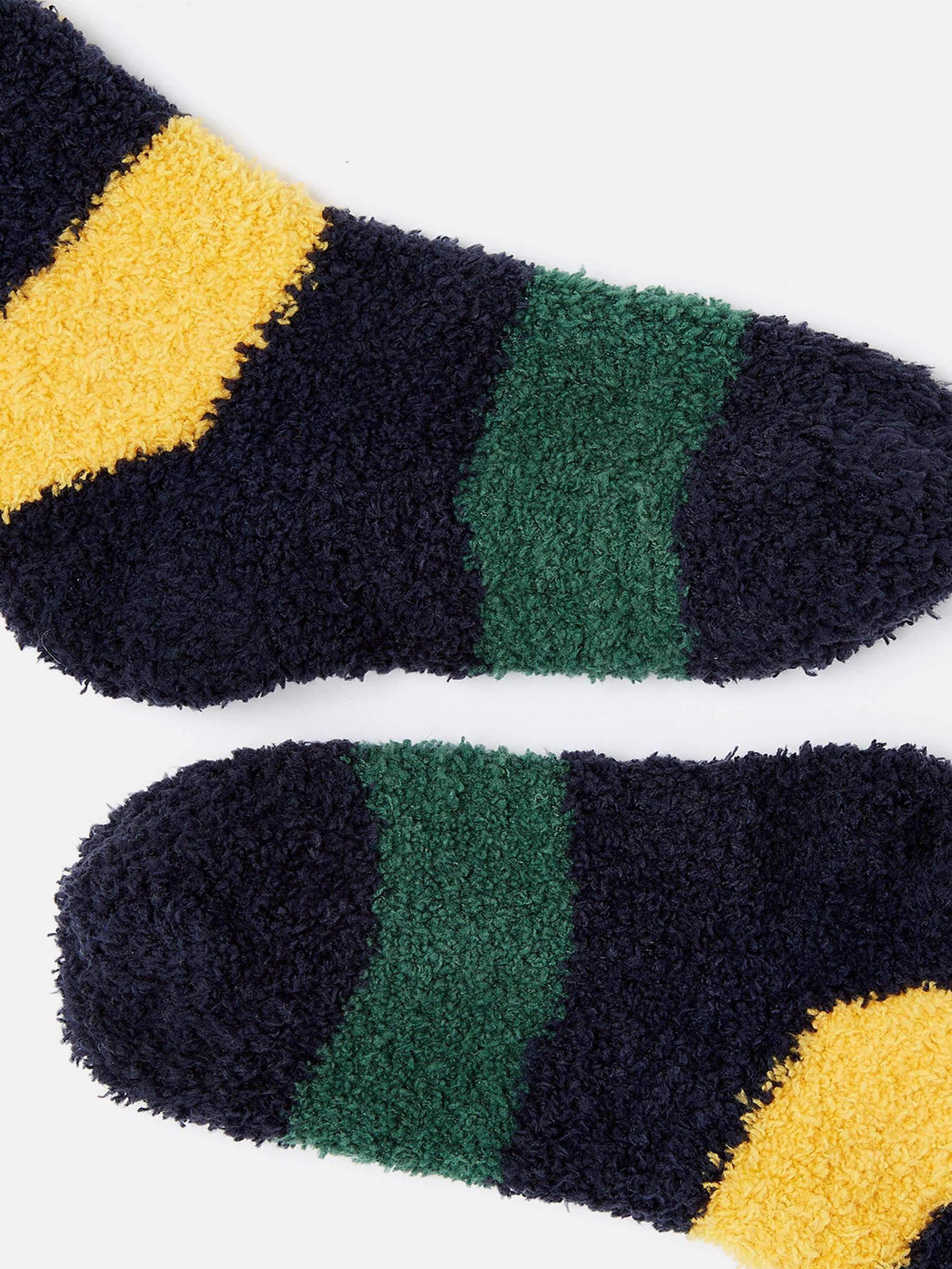 Lightning Bolt Navy Harry Potter™ Fluffy Lounge Socks - Image 2 of 3