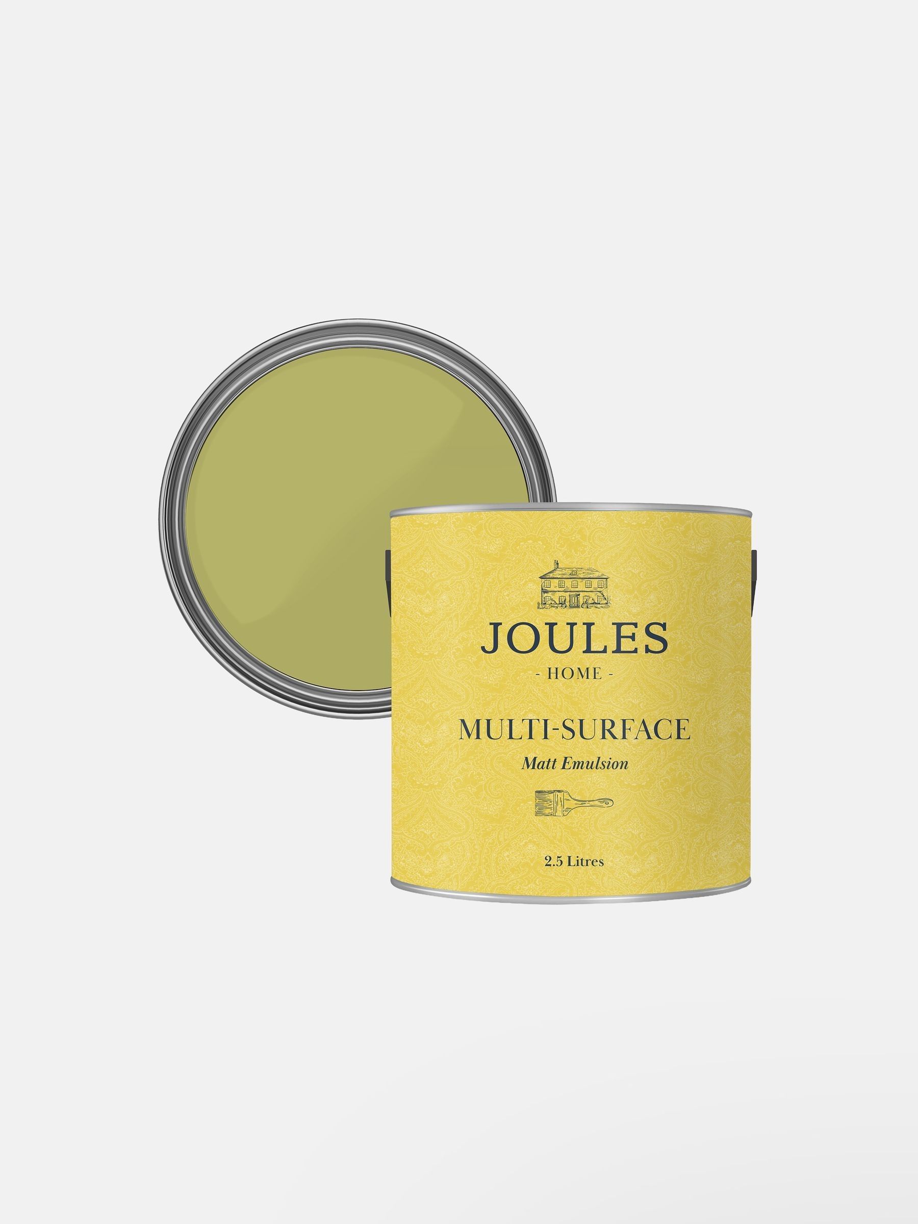 Green Multi Surface Matt Emulsion 2.5L Paint - Image 4 of 4