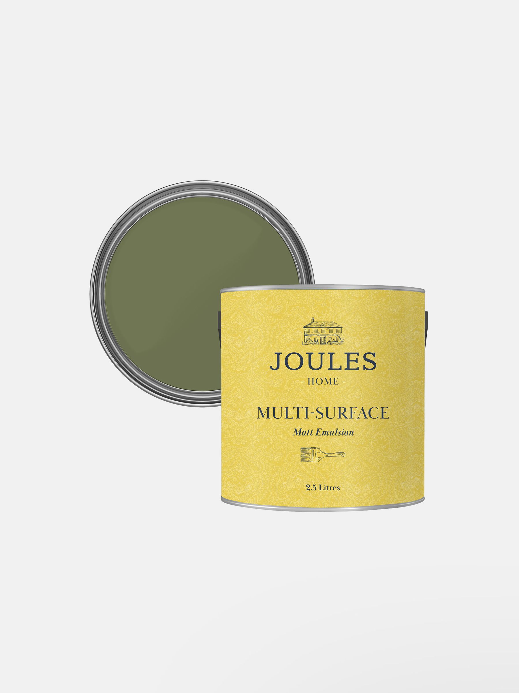 Green Multi Surface Matt Emulsion Paint - Image 4 of 4 Green Multi Surface Matt Emulsion Paint - Image 4 of 4
