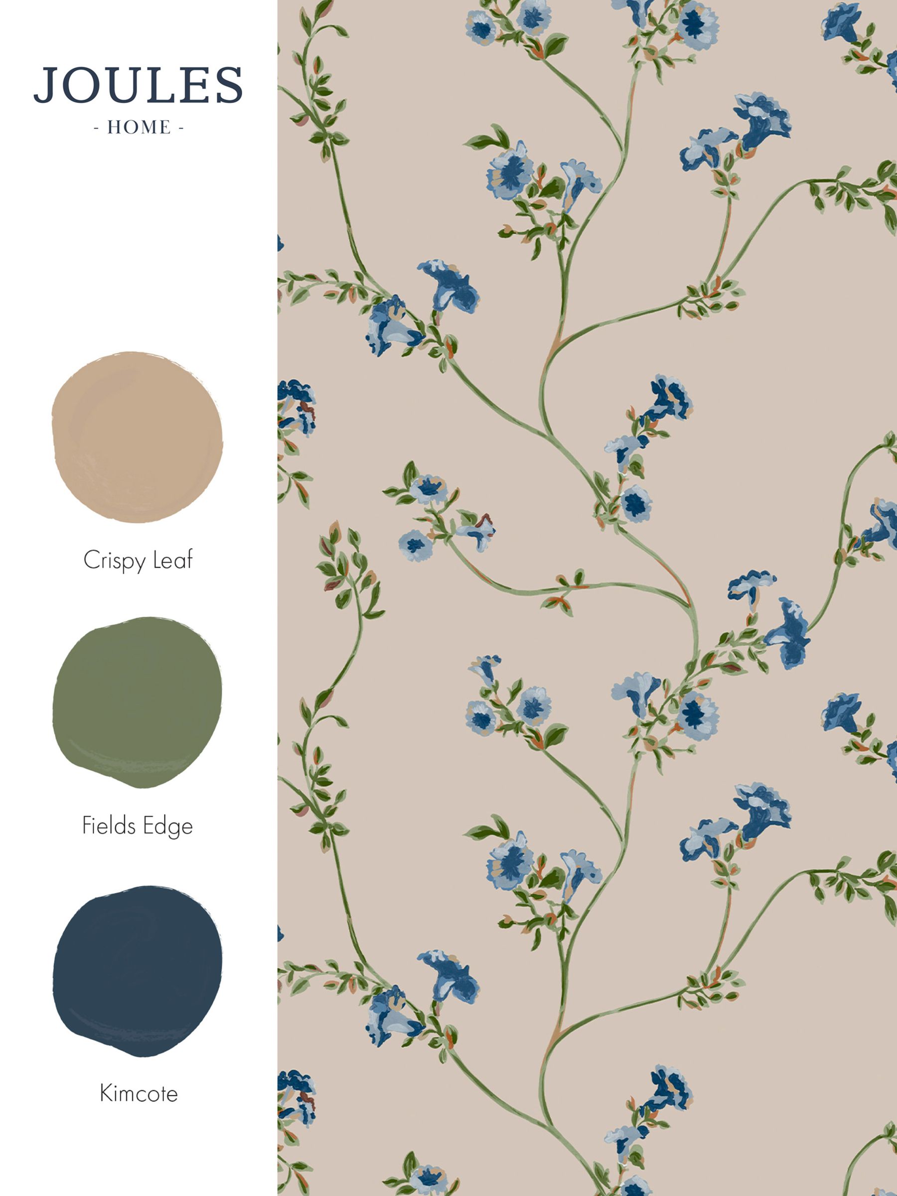 Cream Robey Cottage Floral Wallpaper - Image 4 of 4