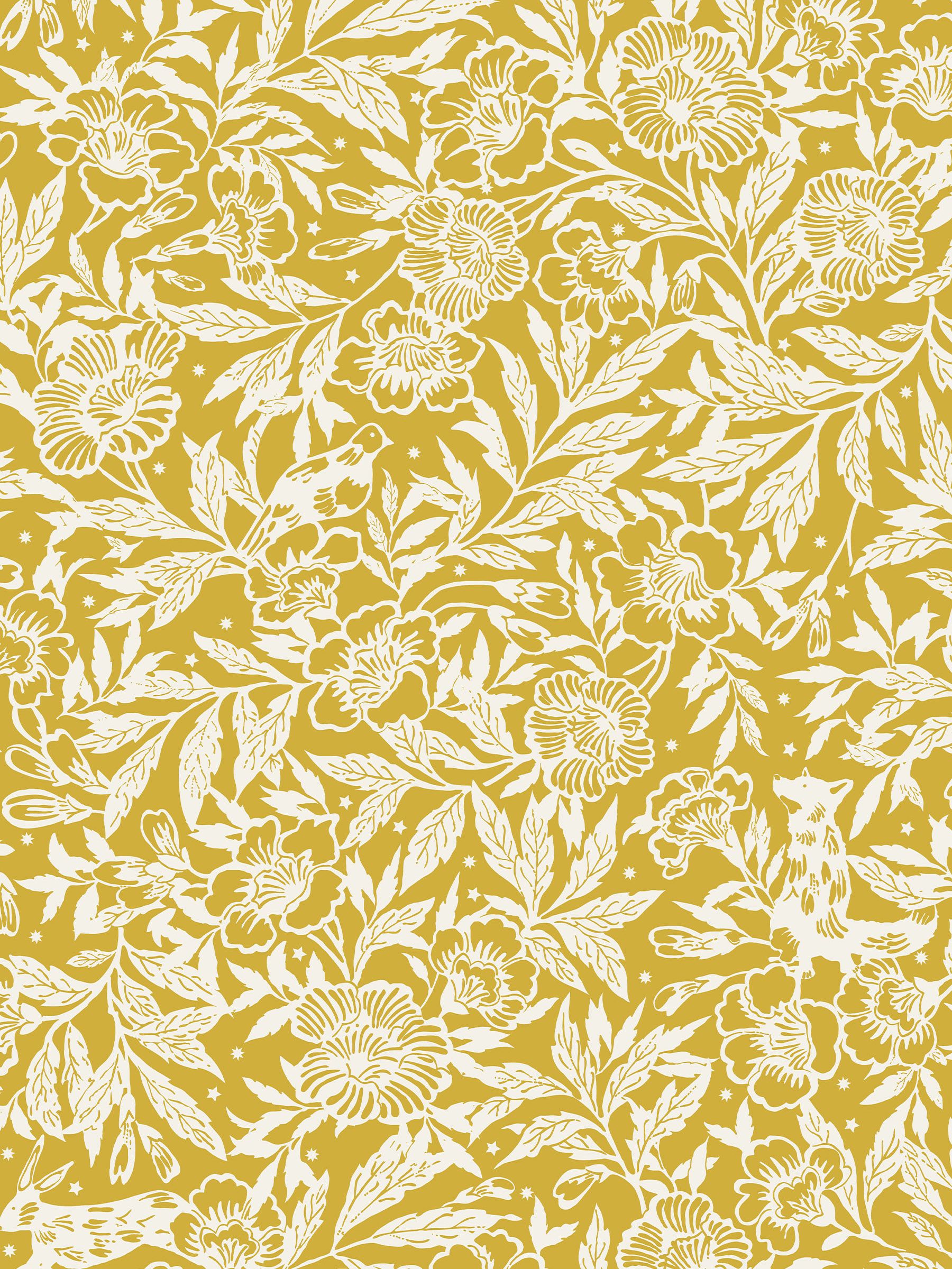 Yellow Twilight Ditsy Wallpaper - Image 2 of 5