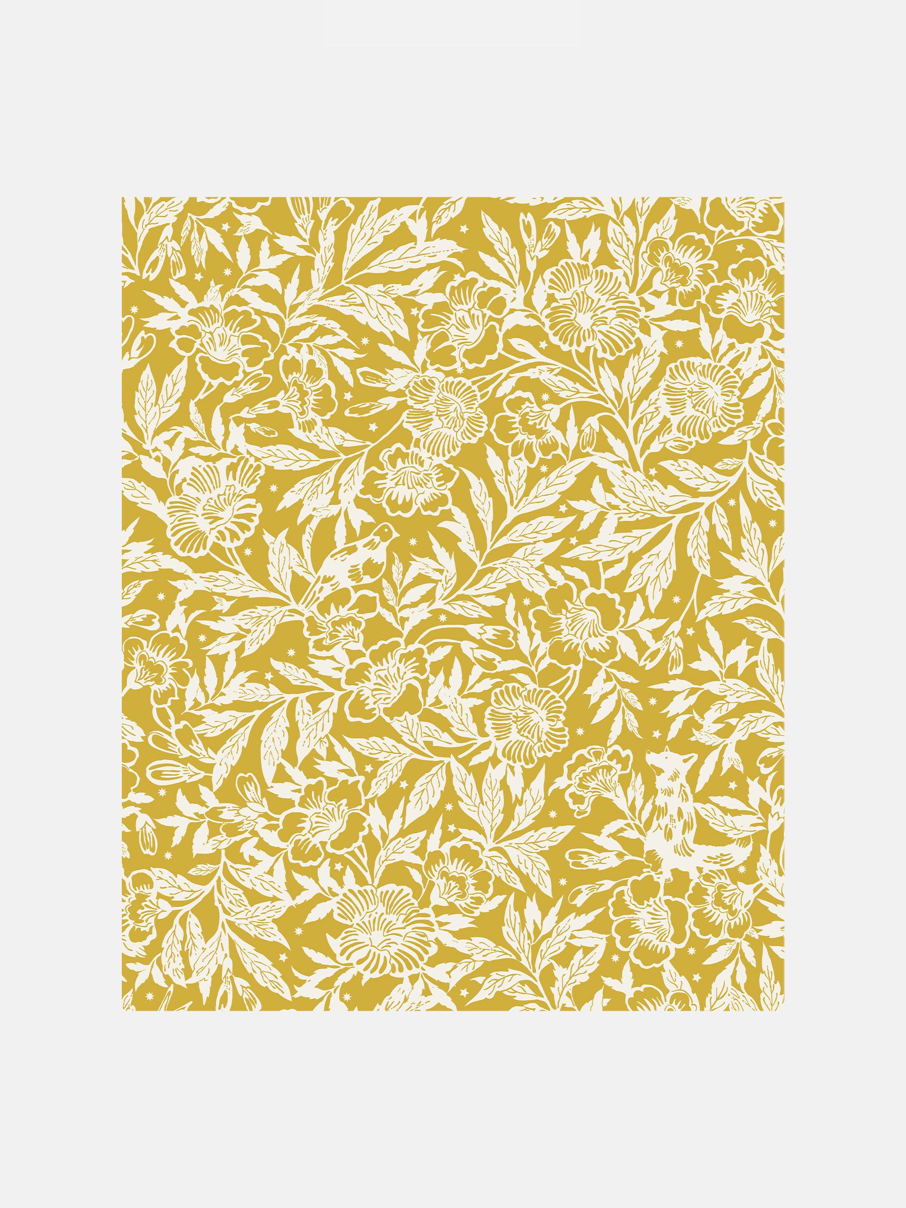 Yellow Twilight Ditsy Wallpaper - Image 3 of 5
