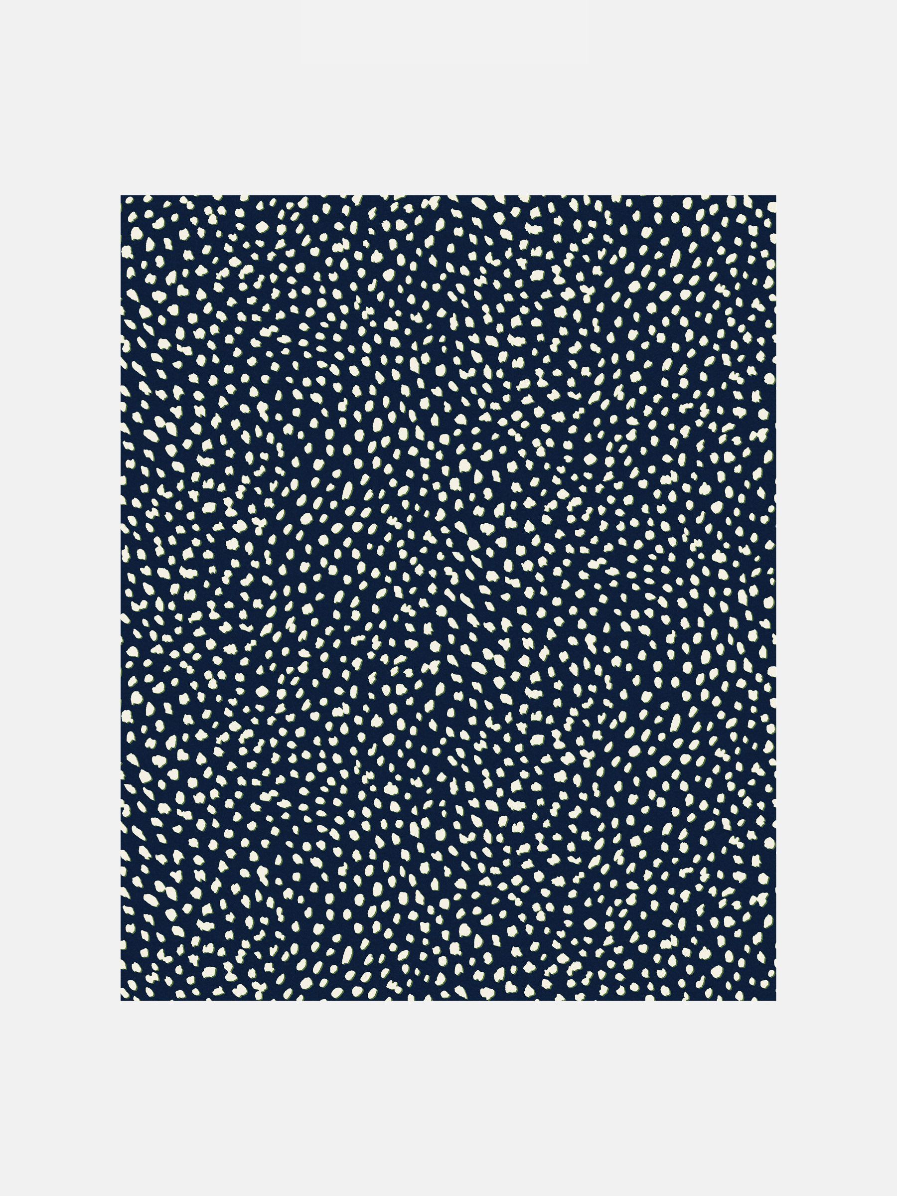 Blue Guinea Spot Wallpaper - Image 3 of 4