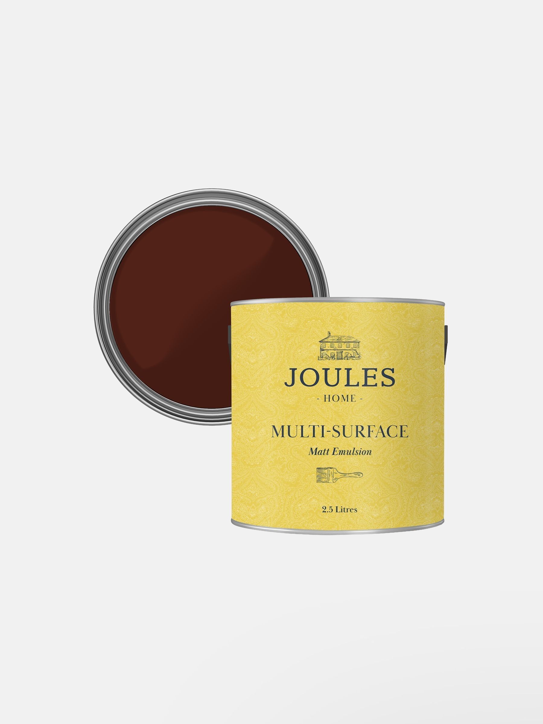 Russett Hide Red Multi Surface Matt Emulsion 2.5L Paint - Image 3 of 4