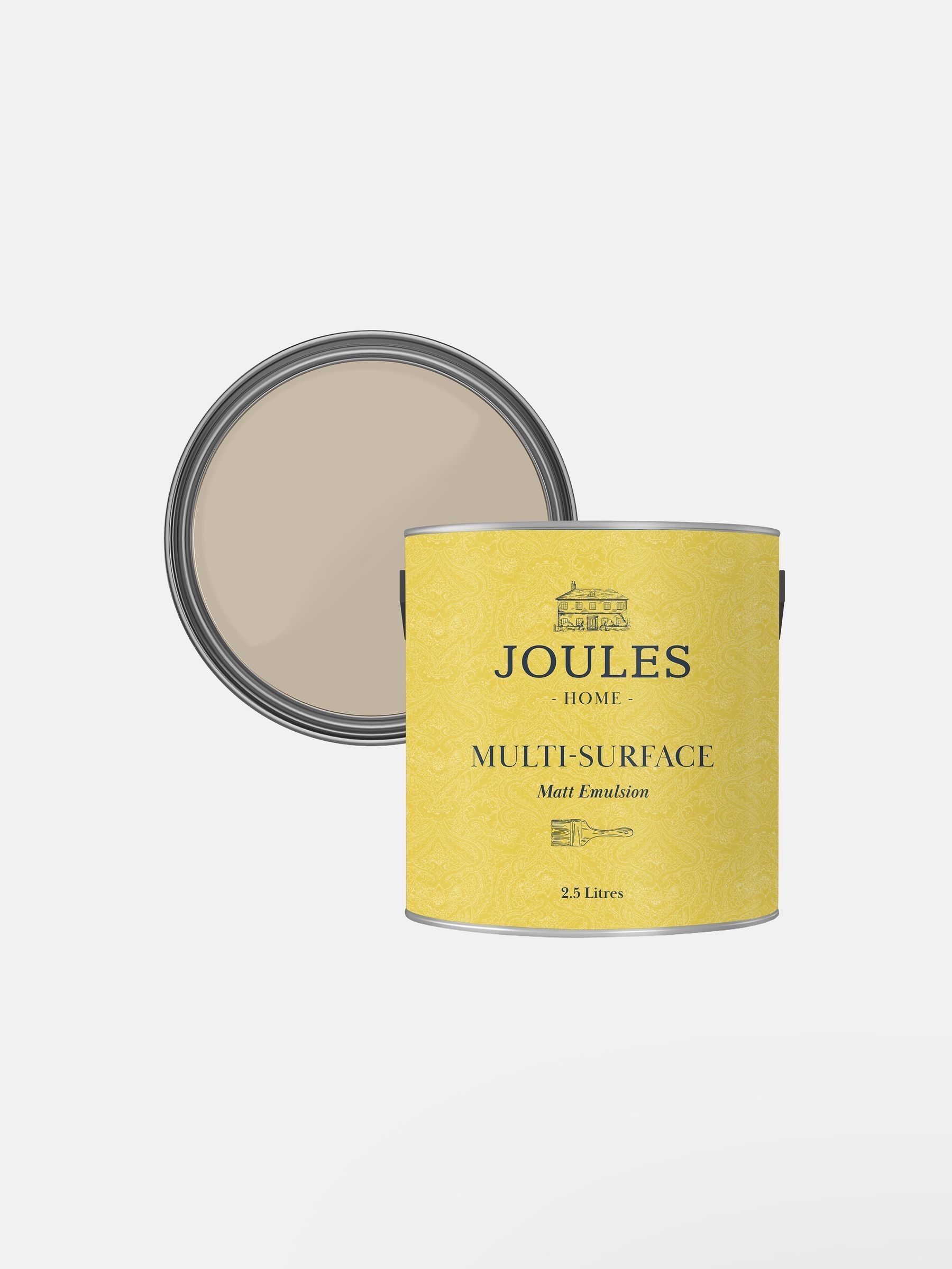 Rothero Stone Natural Multi Surface Matt Emulsion 2.5L Paint - Image 4 of 4