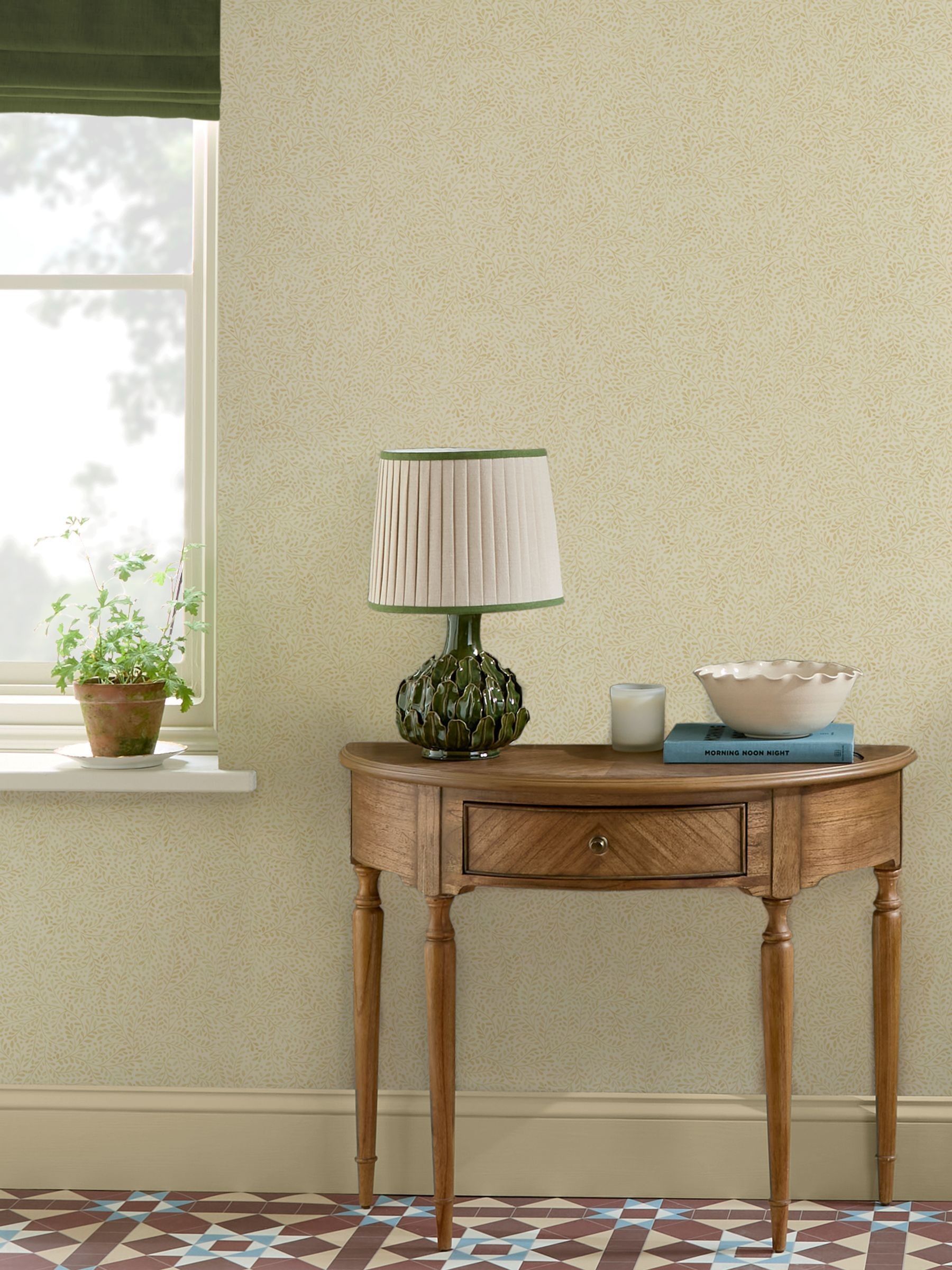 Neutral Heritage Stripe 10M Wallpaper - Image 1 of 5