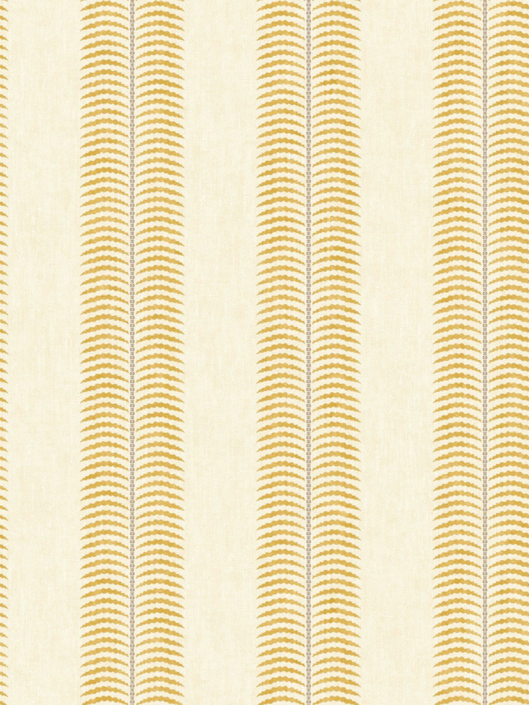 Cream Yellow Palm Leaf Stripe 10M Wallpaper - Image 2 of 5