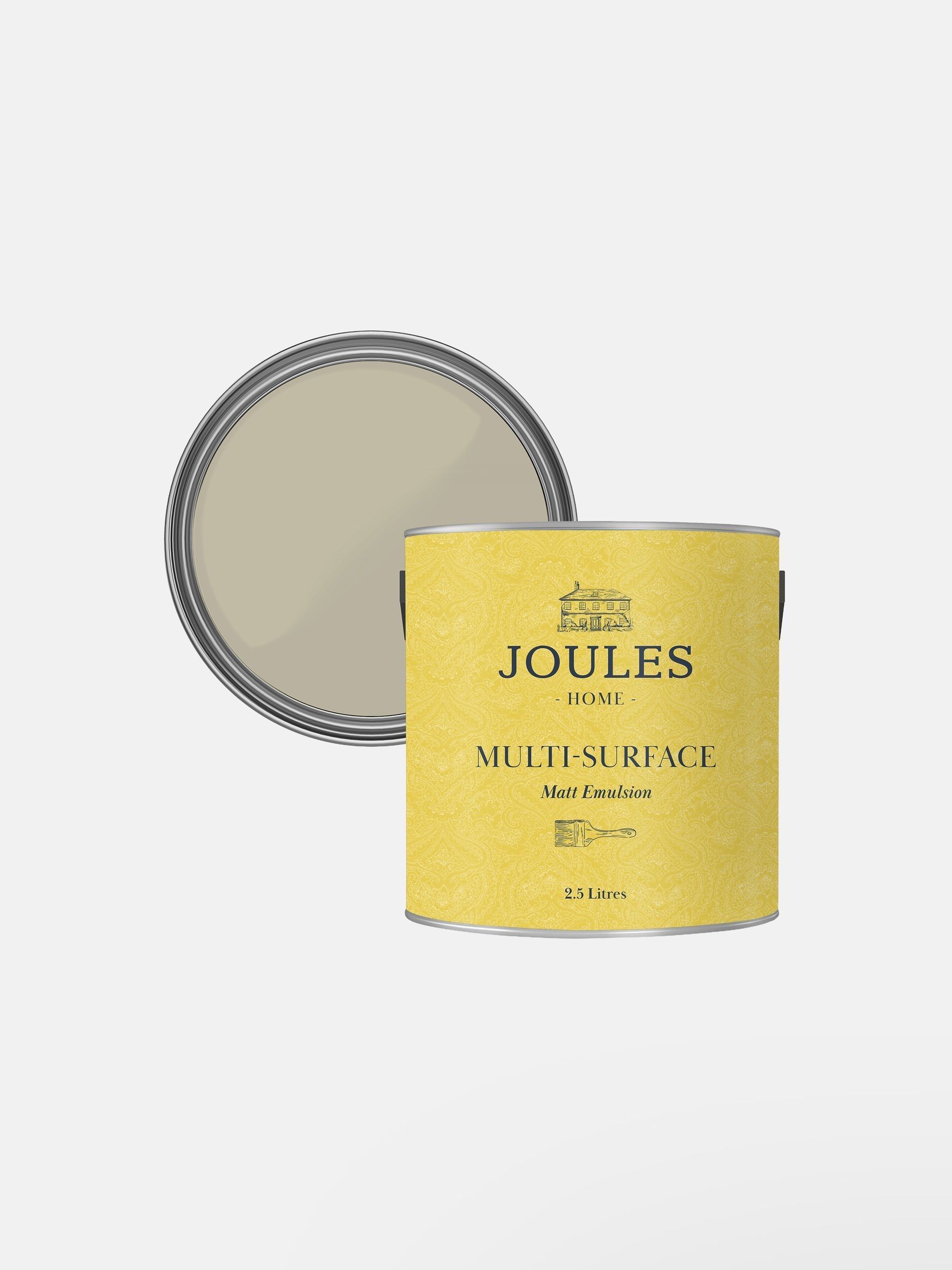 Fawn Coat Cream Multi Surface Matt Emulsion 2.5L Paint - Image 3 of 4
