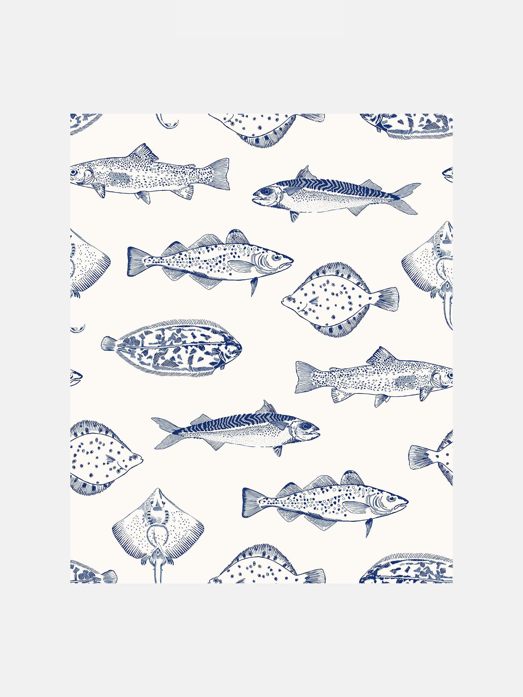 Coast Blue Name The Plaice 10M Wallpaper - Image 3 of 5