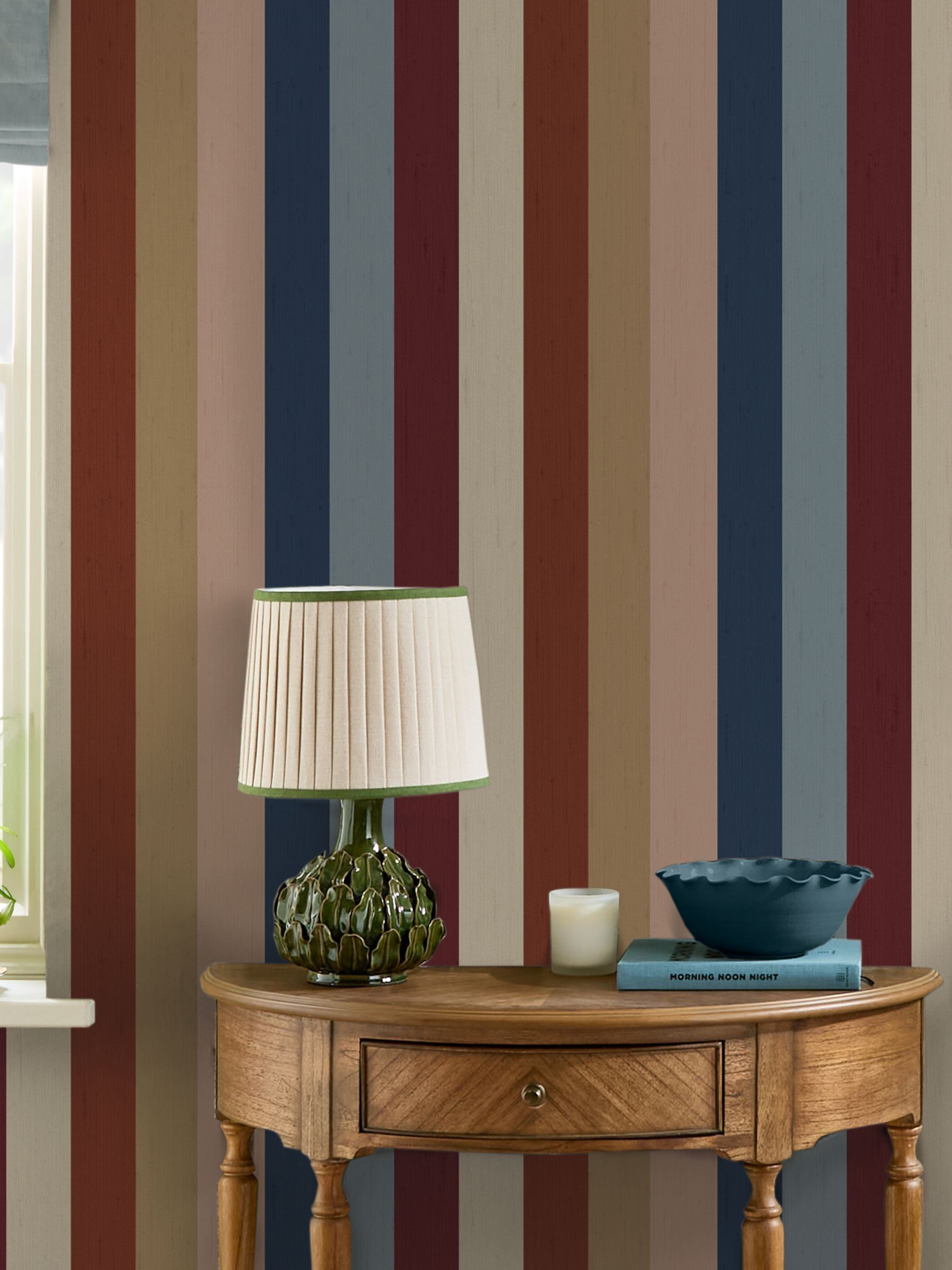 Multi Heritage Stripe 10M Wallpaper - Image 5 of 5
