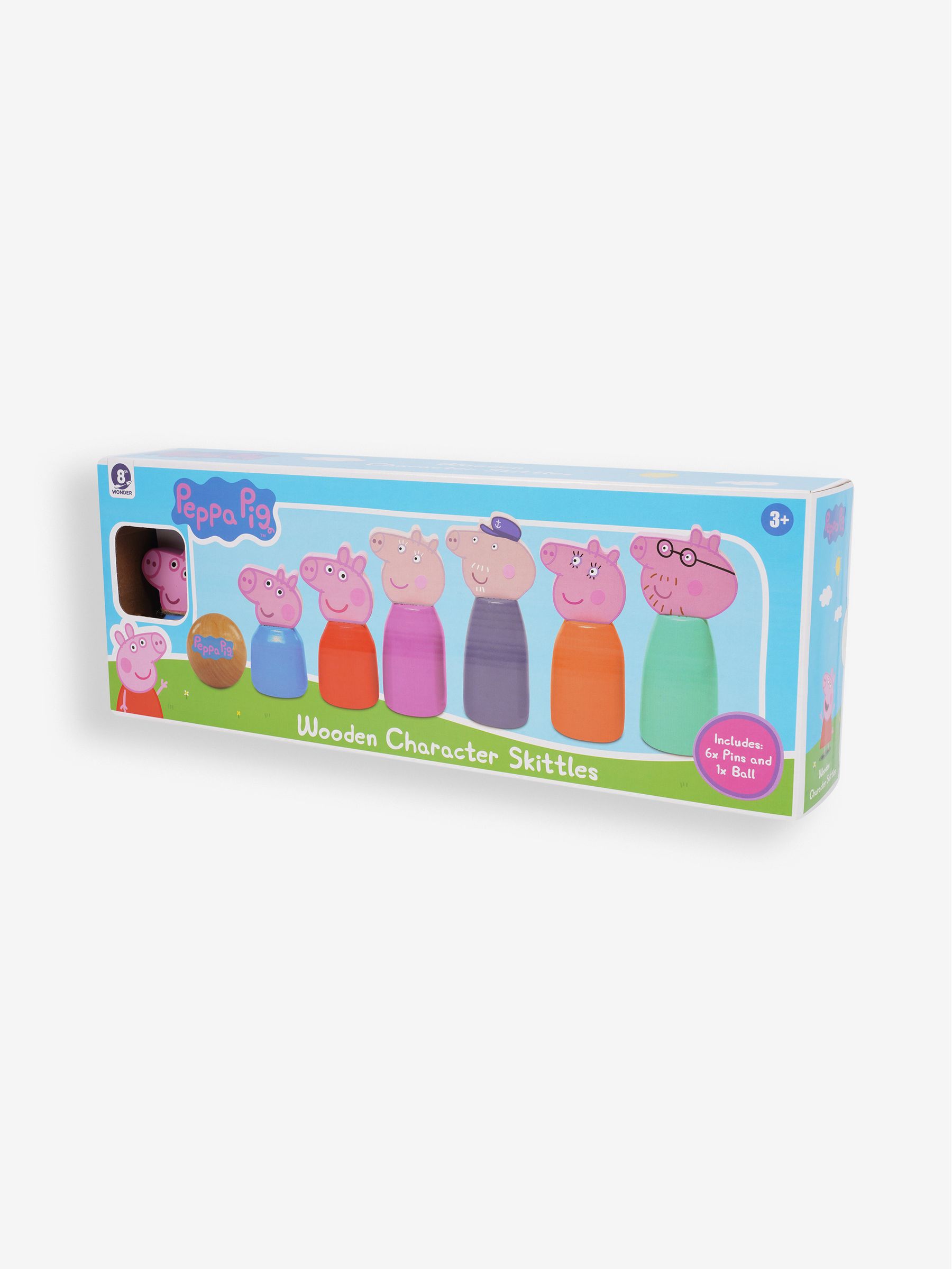 Peppa Pig Wooden Character Skittles - Image 3 of 5