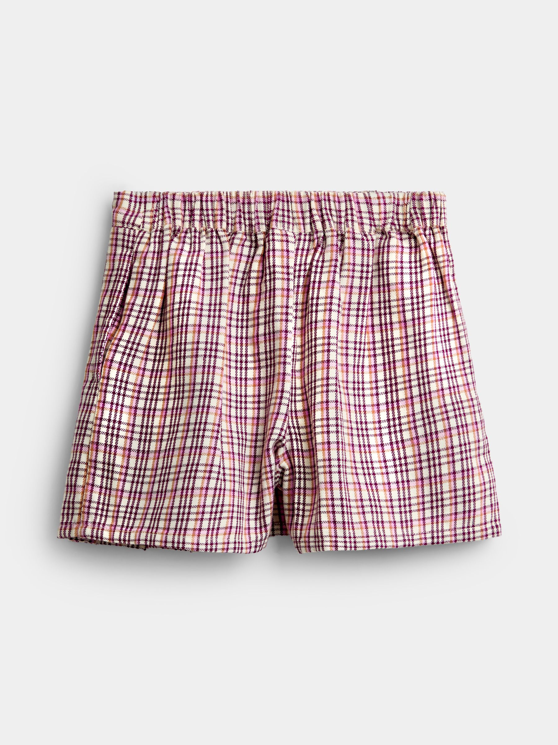Cream Multi Tartan Skort & Rib Top Set - Image 5 of 7
