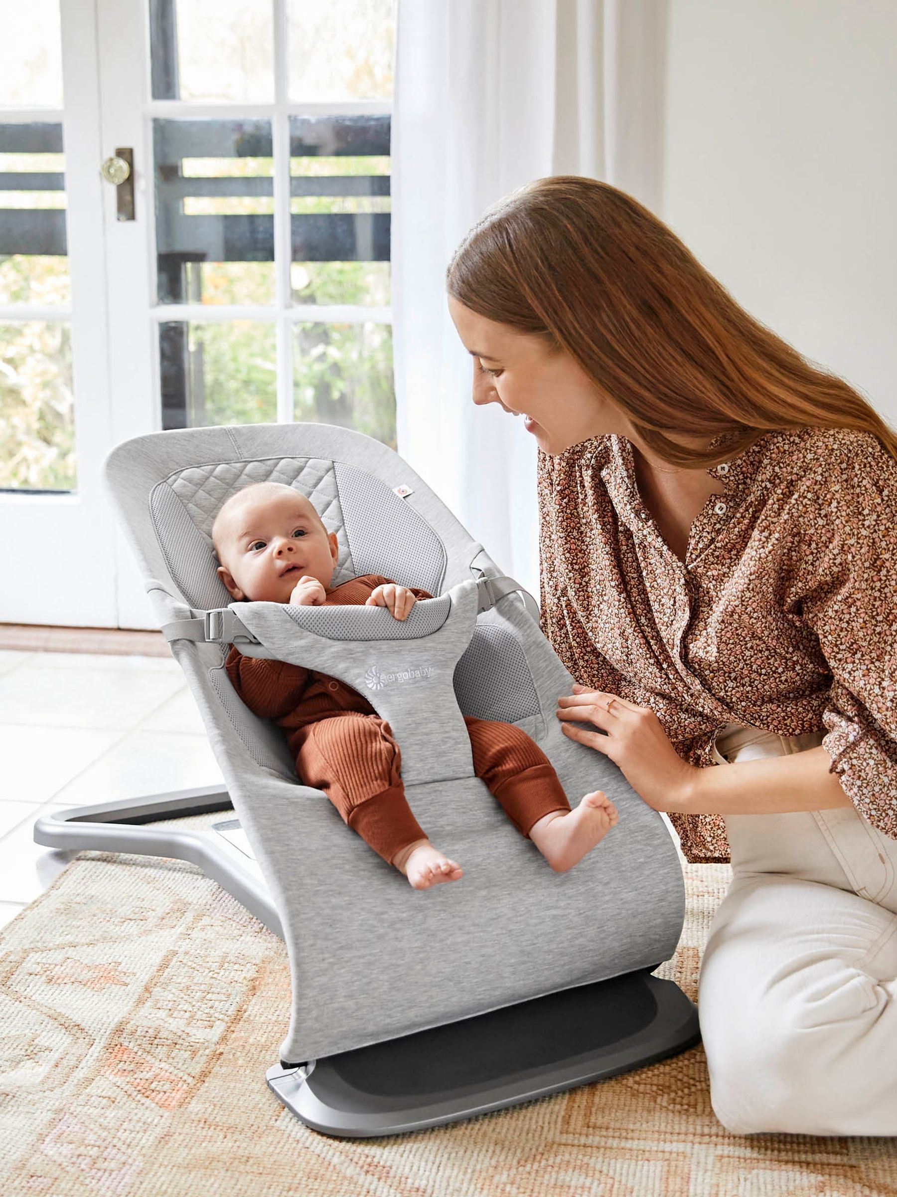 Ergobaby Evolve Bouncer - Light Grey - Image 2 of 2