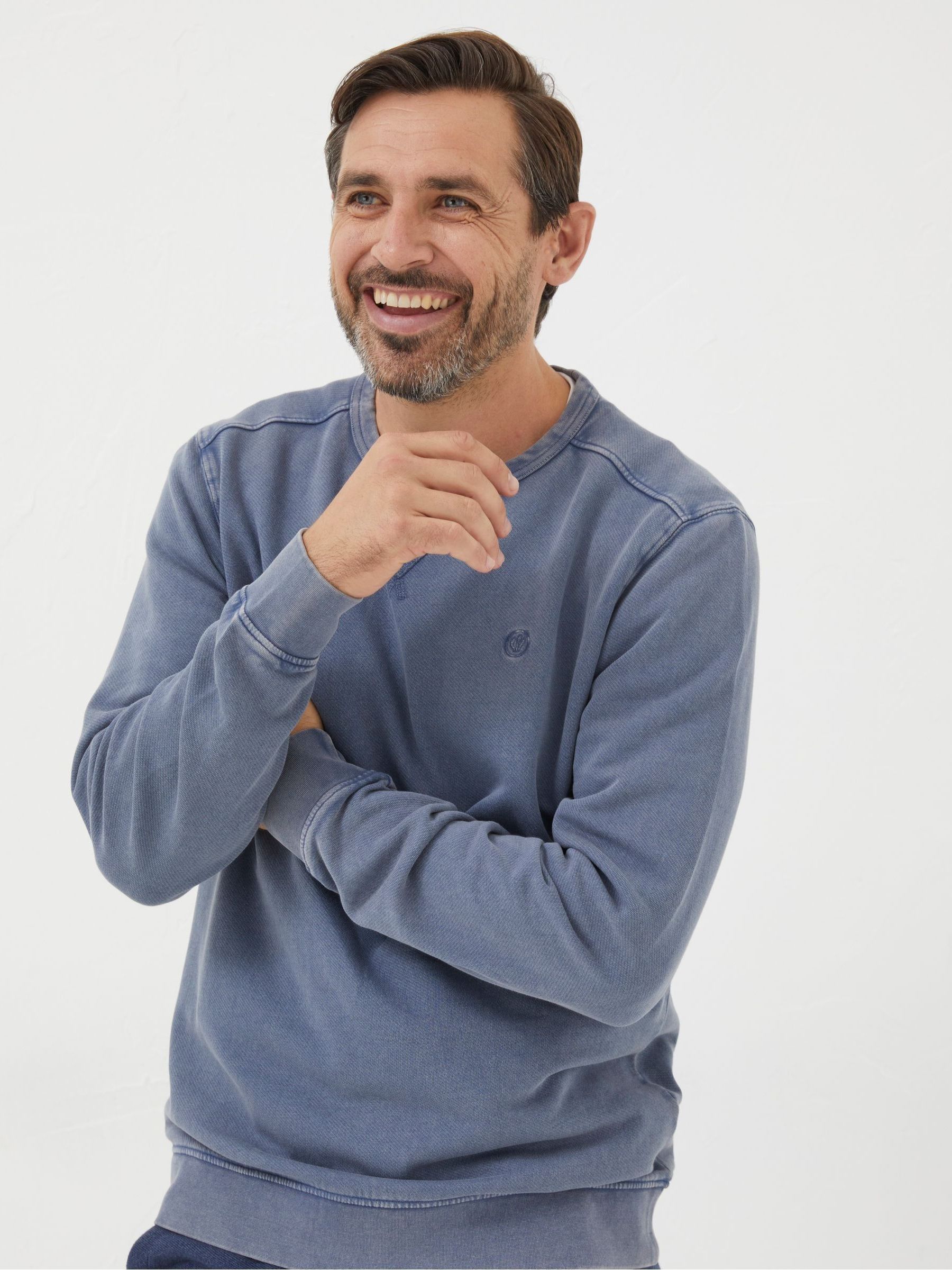 Petersfield Blue Sweatshirt - Image 1 of 5 Petersfield Blue Sweatshirt - Image 1 of 5