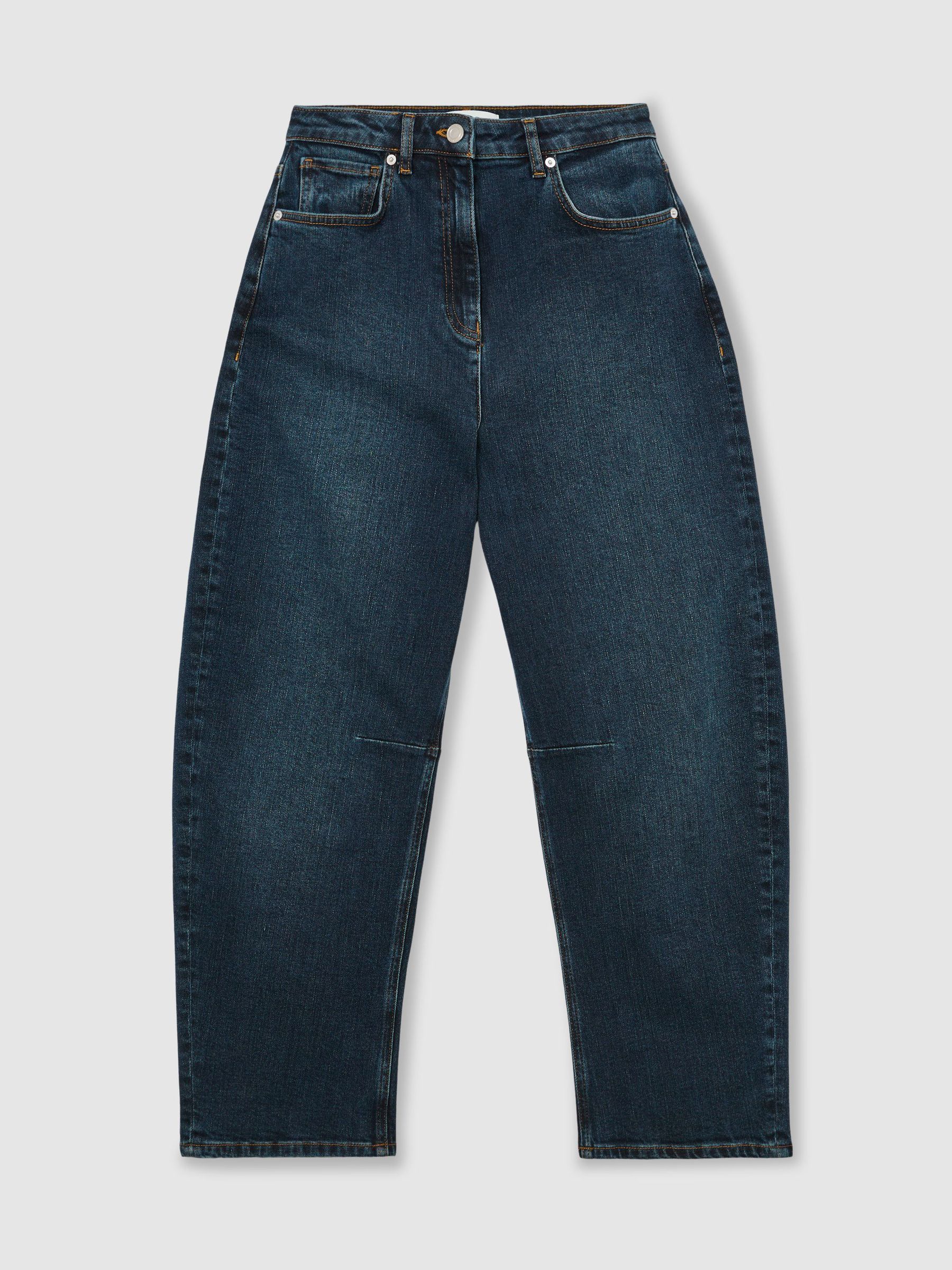 Barrel-Leg Jeans in Antique Mid Blue - Image 2 of 6