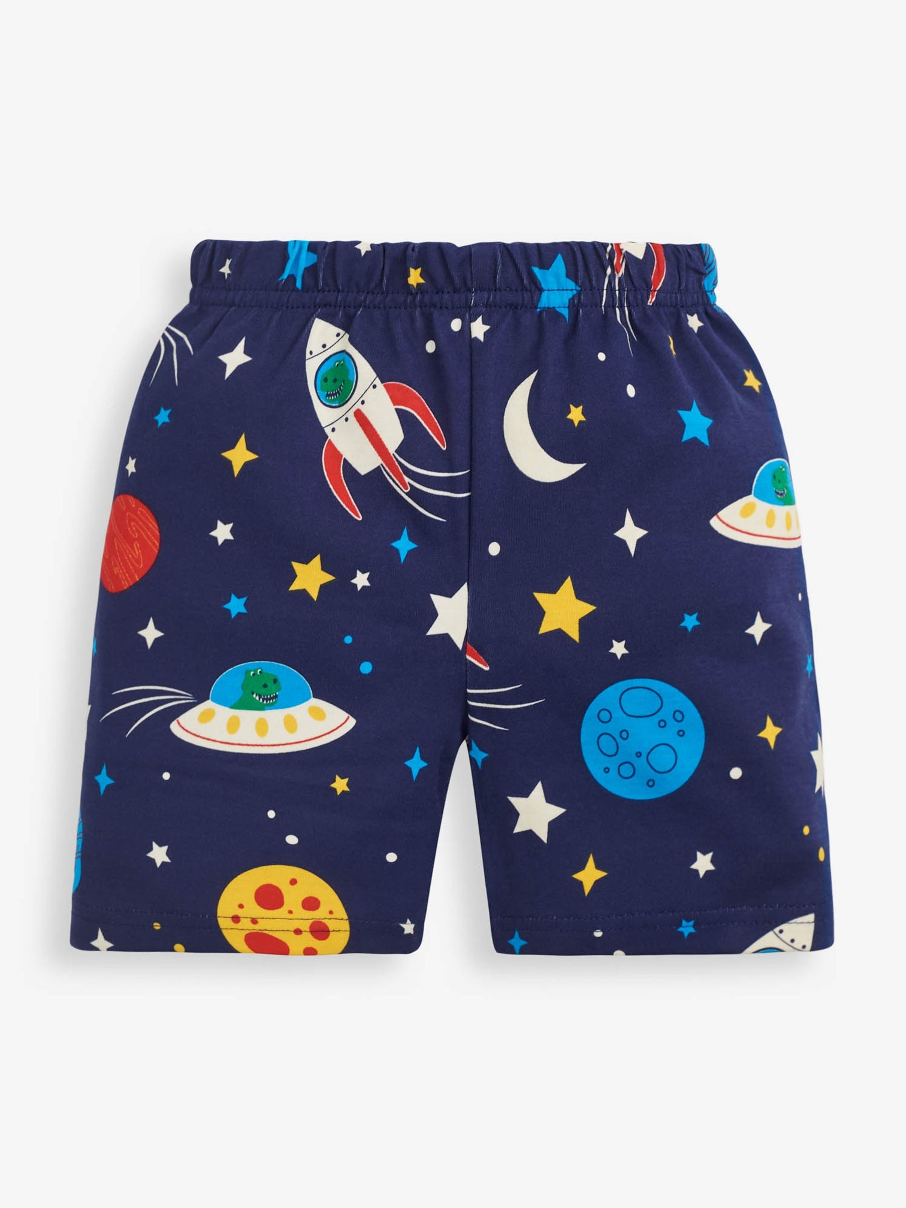 Navy Boys' Space Glow-In-The-Dark Pyjamas - Image 5 of 6