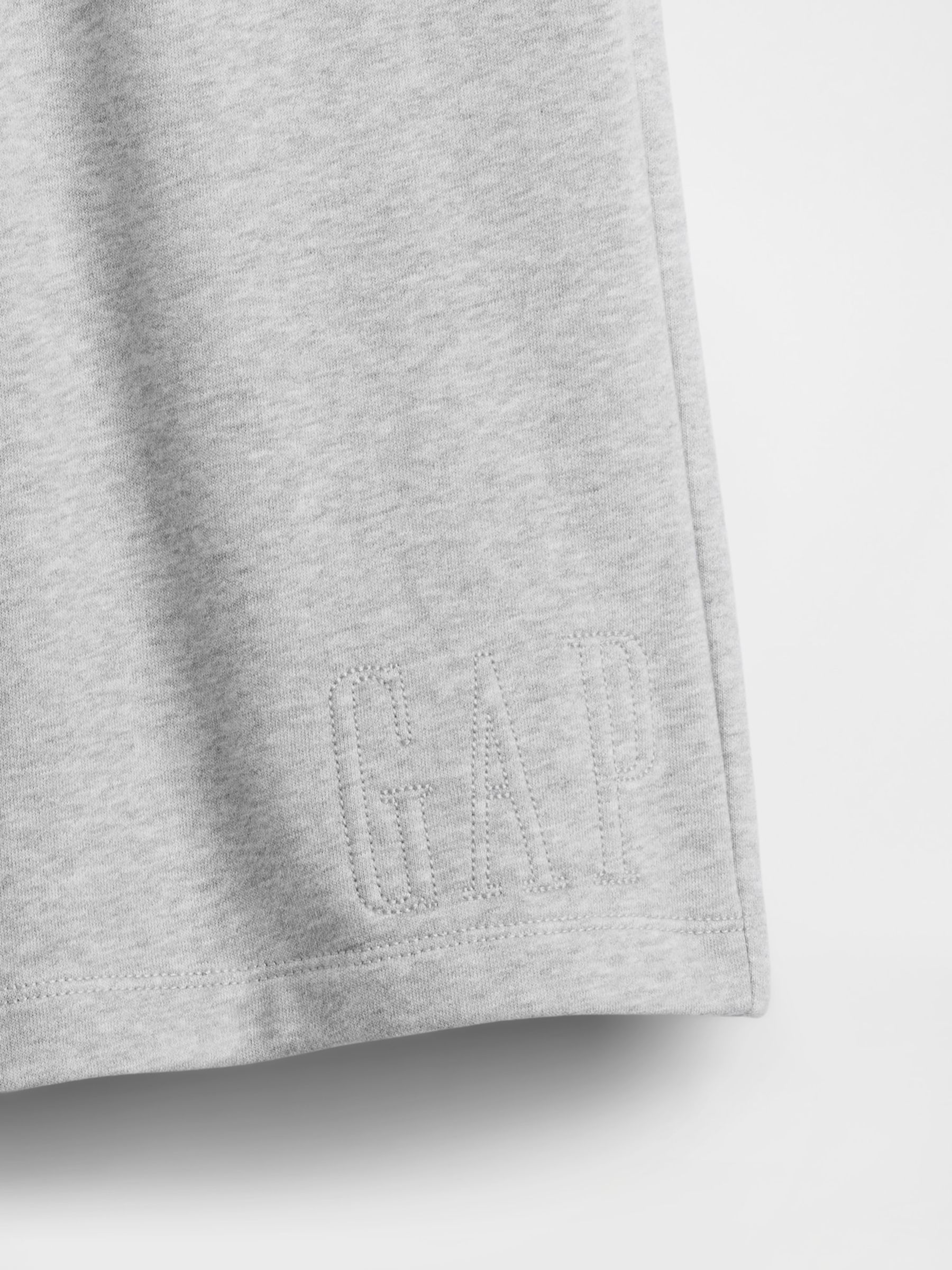 Grey Vintage Soft Terry Relaxed Logo Sweat Shorts - Image 5 of 5