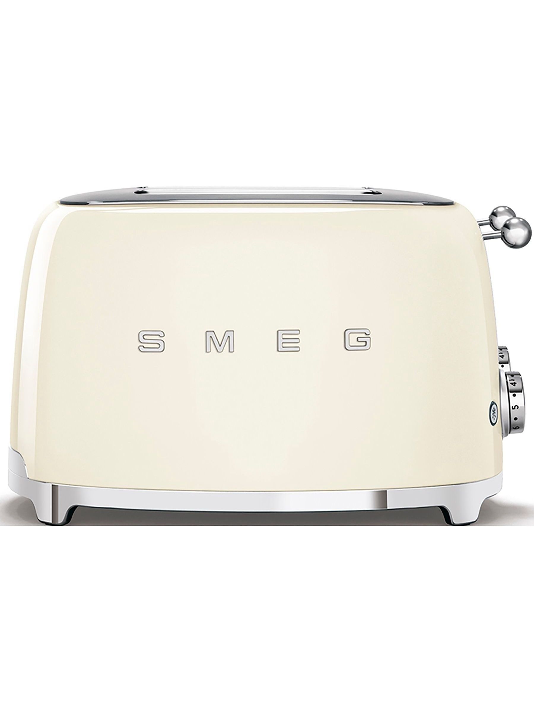 Smeg Cream 4 Slice Toaster - Image 1 of 7 Smeg Cream 4 Slice Toaster - Image 1 of 7