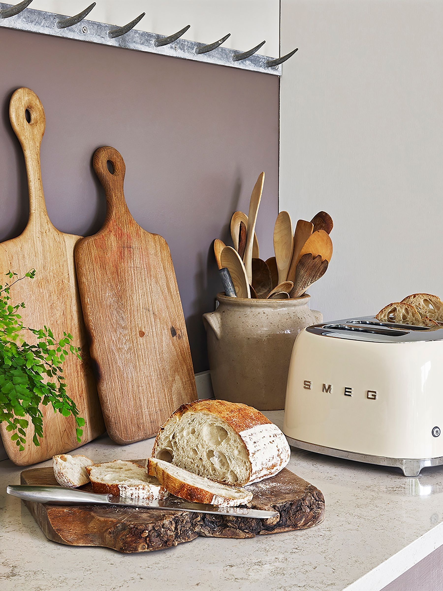 Smeg Cream 4 Slice Toaster - Image 5 of 7