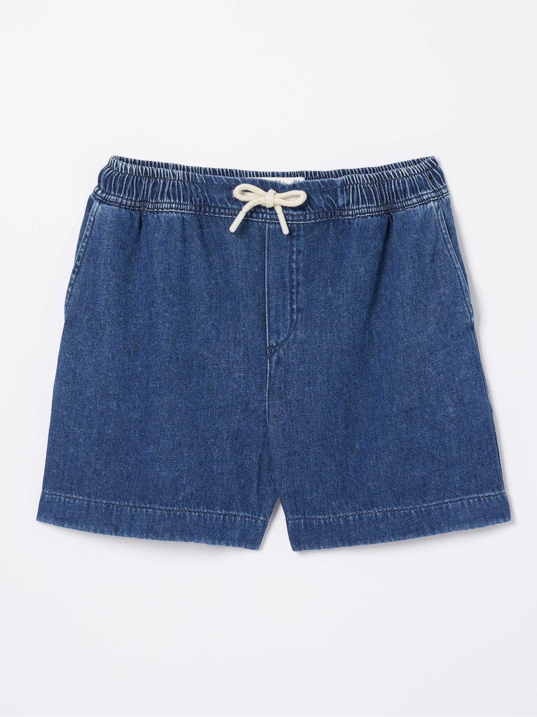 Blue Ashby Pull-On Denim Shorts - Image 4 of 4