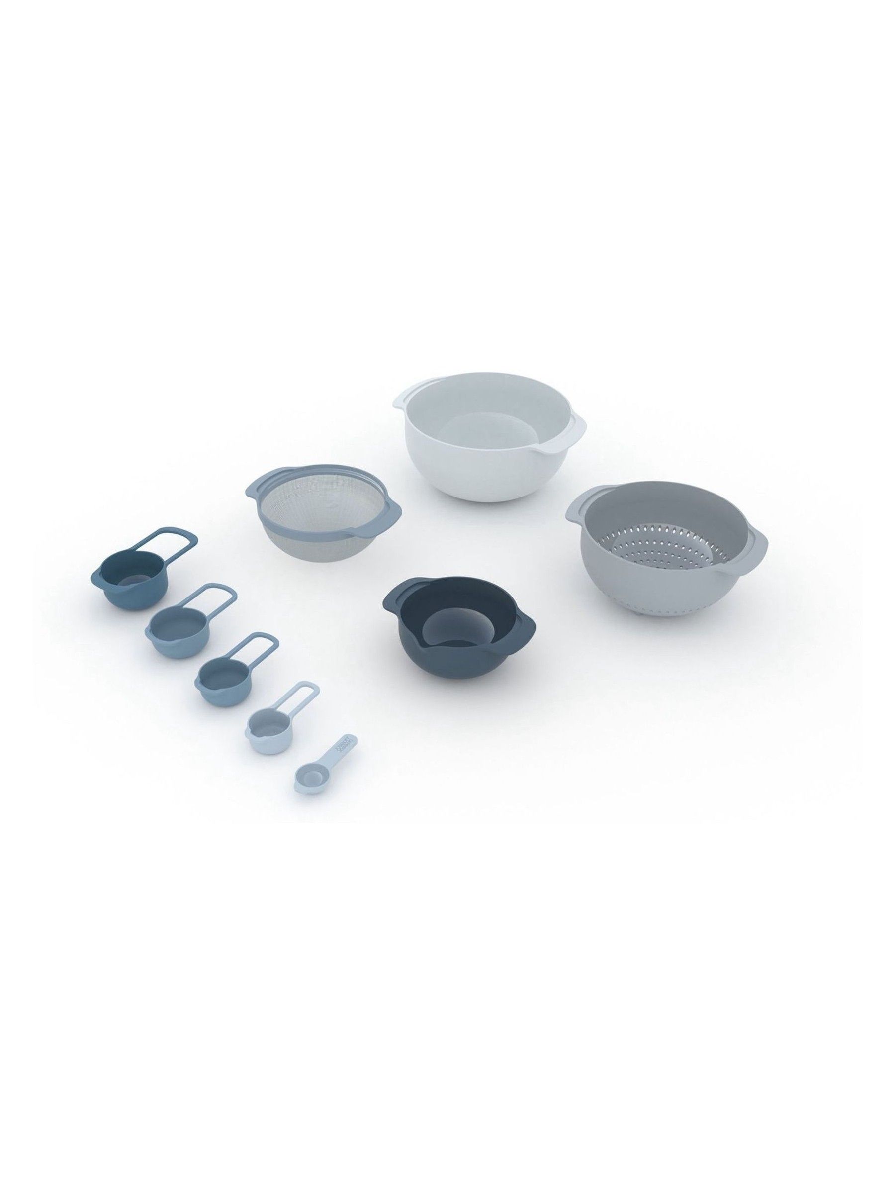 Joseph Joseph Set of 9 Blue Nest 9 Plus Food Preparation Set - Image 3 of 4