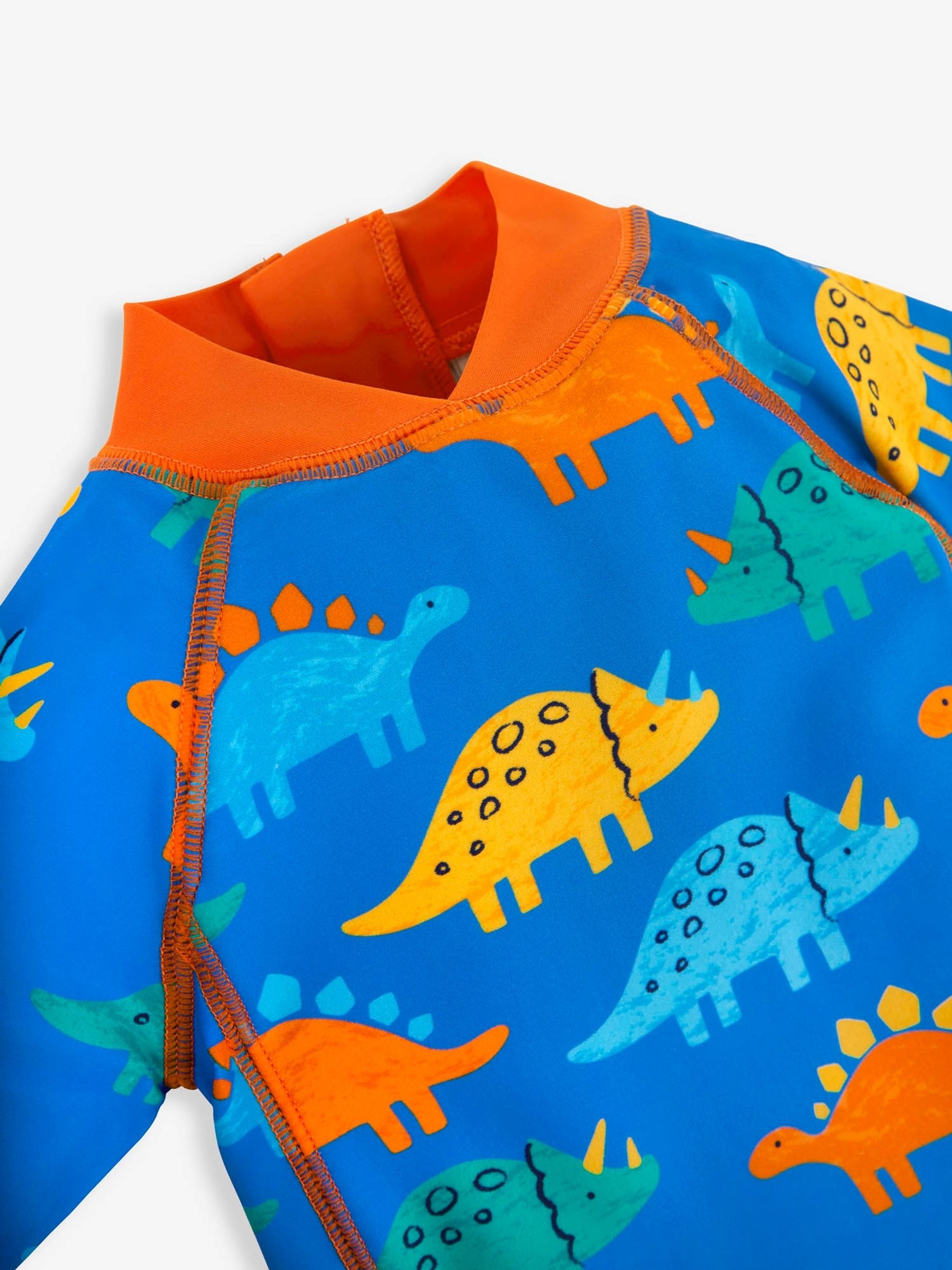 Blue Dinosaur UPF 50 1-Piece Sun Protection Suit - Image 5 of 5