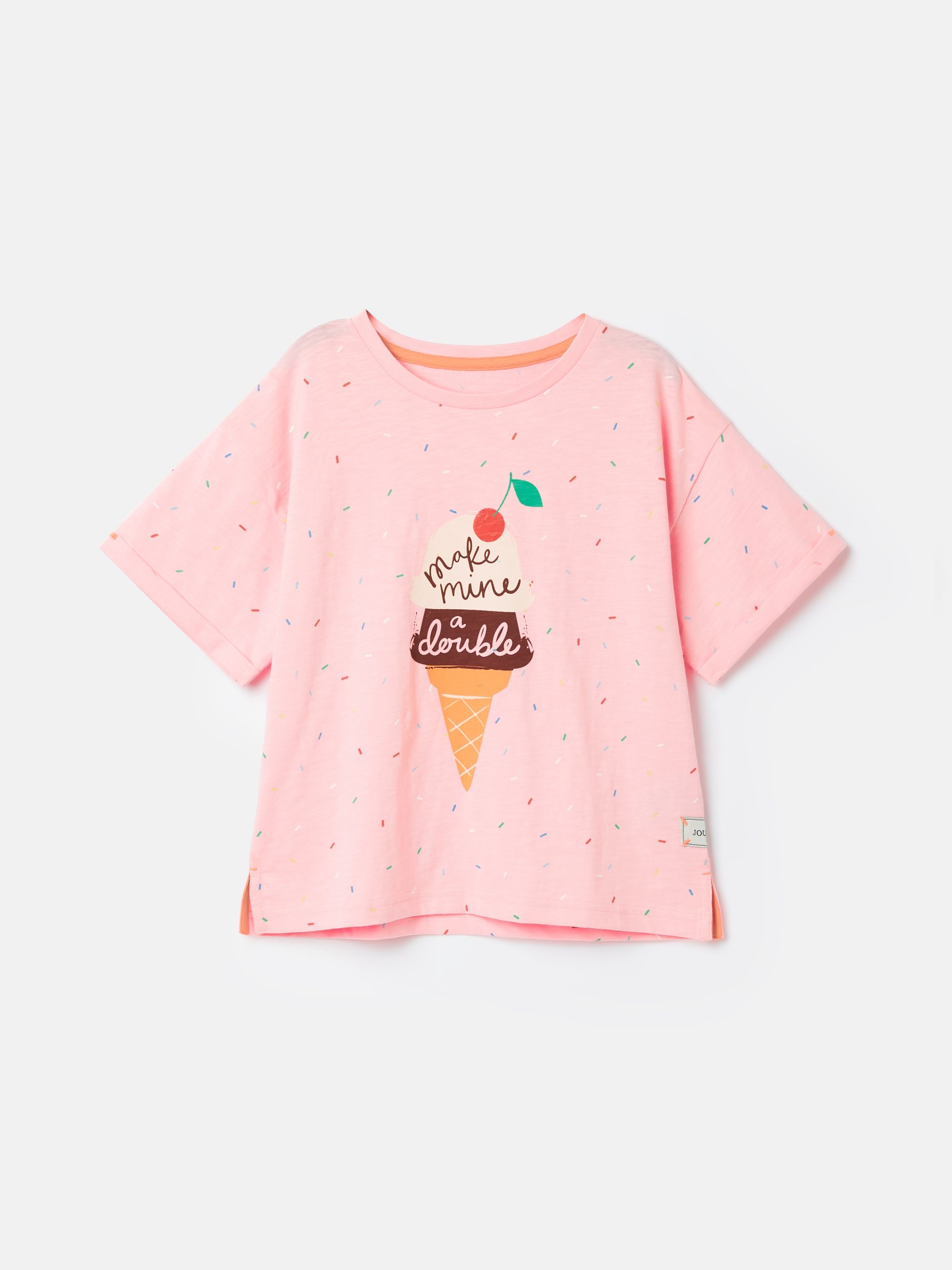 Girls' Fun Days Pink Short Sleeve Graphic T-shirt - Image 1 of 5