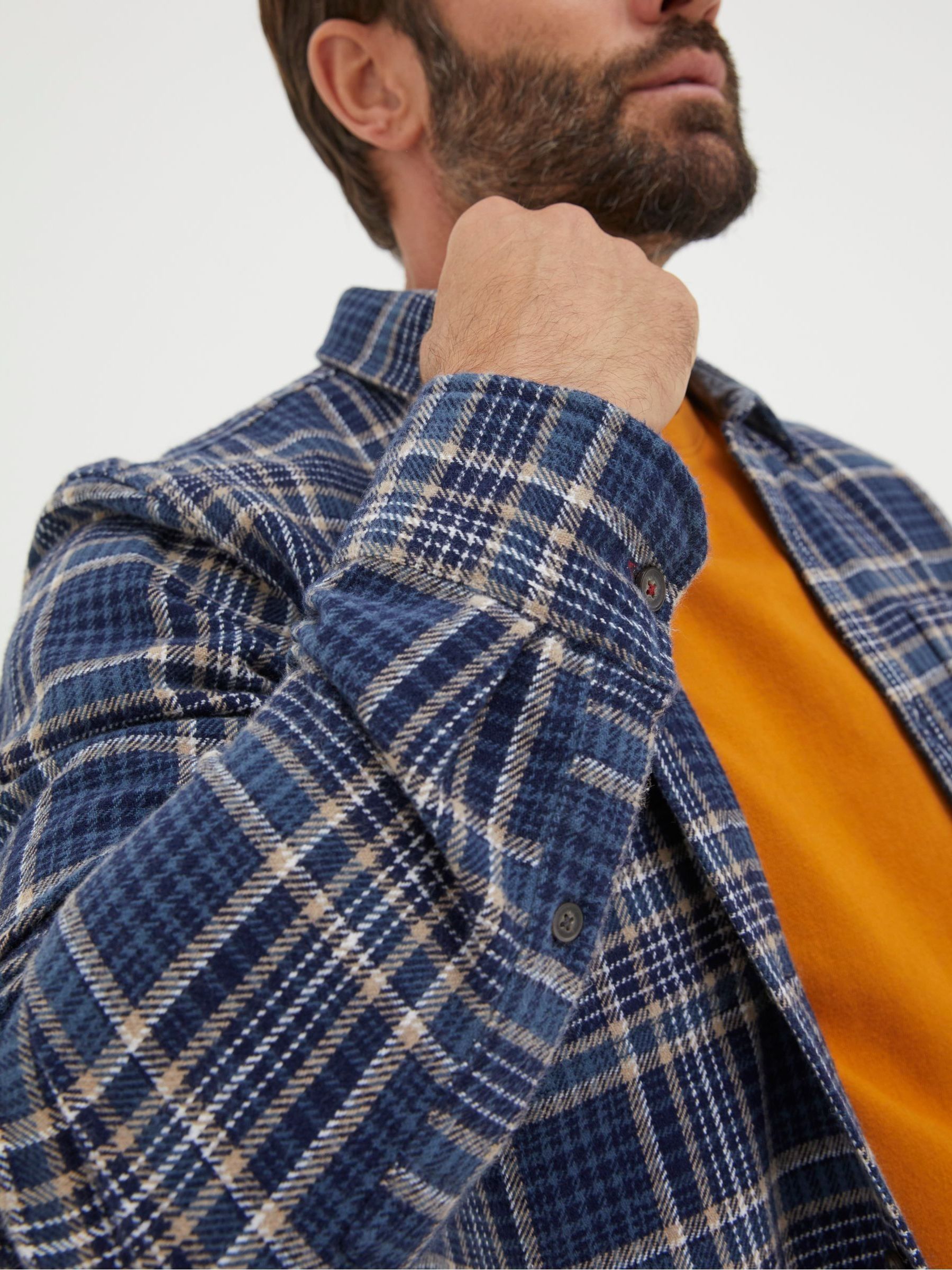 Blue Selsey Check Shirt - Image 4 of 5