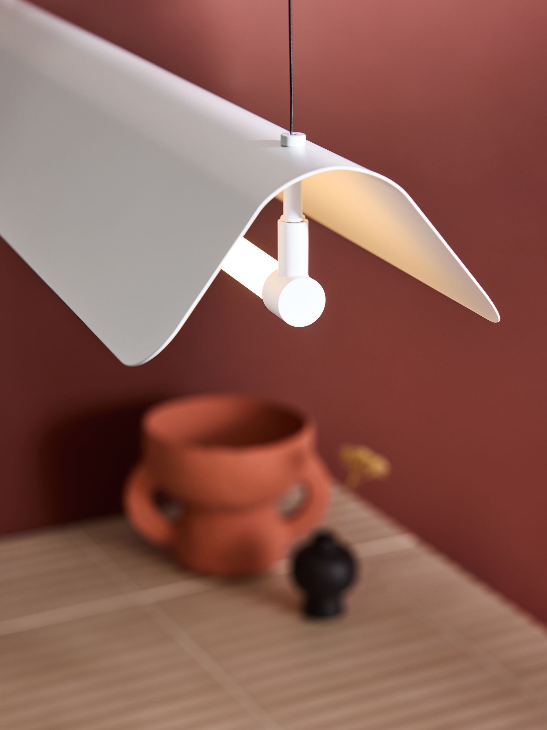 Ellis Ceiling Light in White - Image 2 of 3