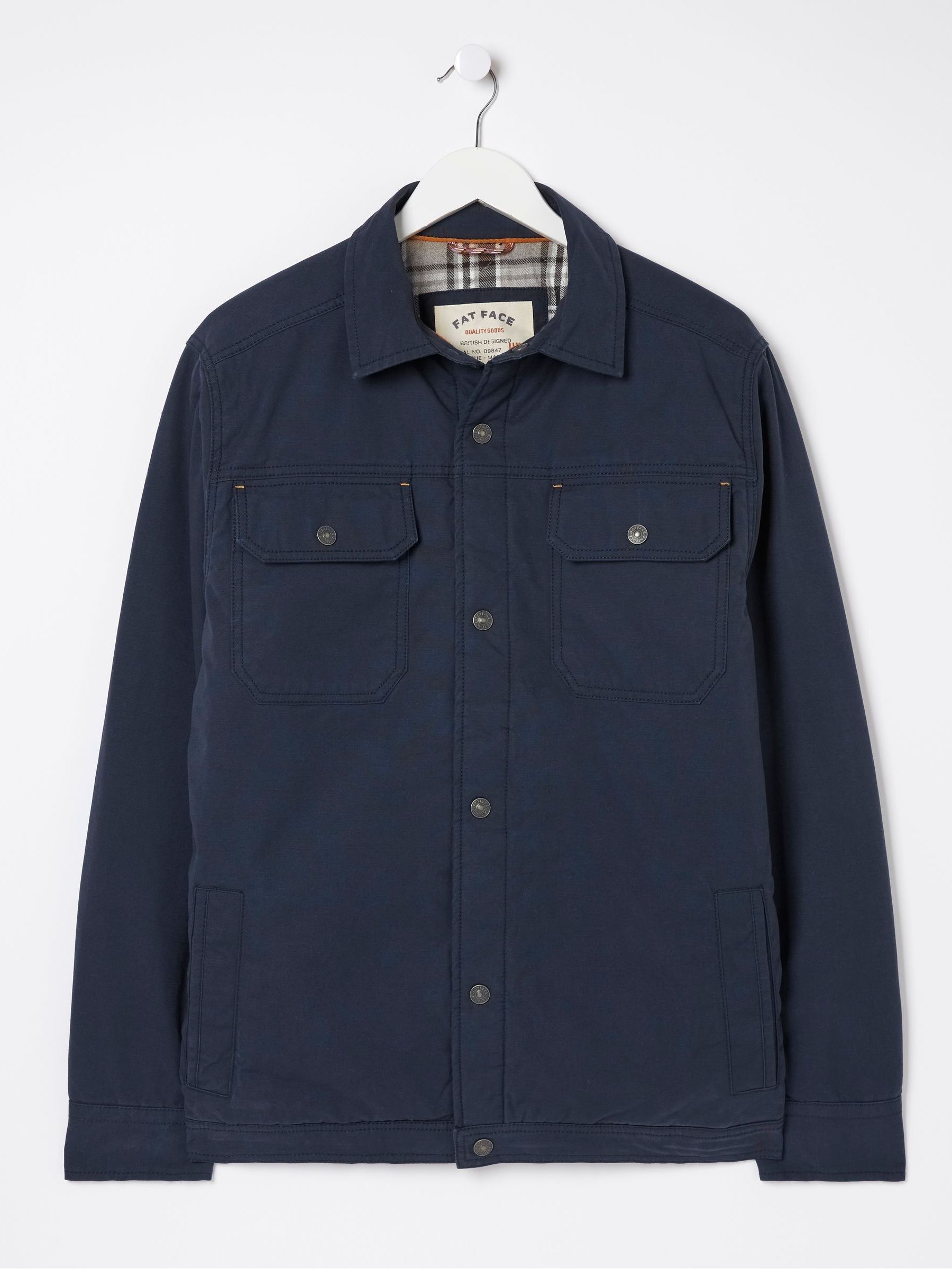 Blue Rutland Overshirt - Image 6 of 6