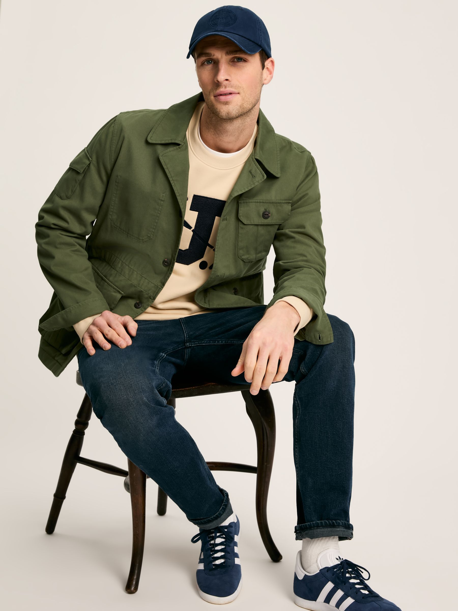 Taddington Green Cotton Field Jacket - Image 3 of 6