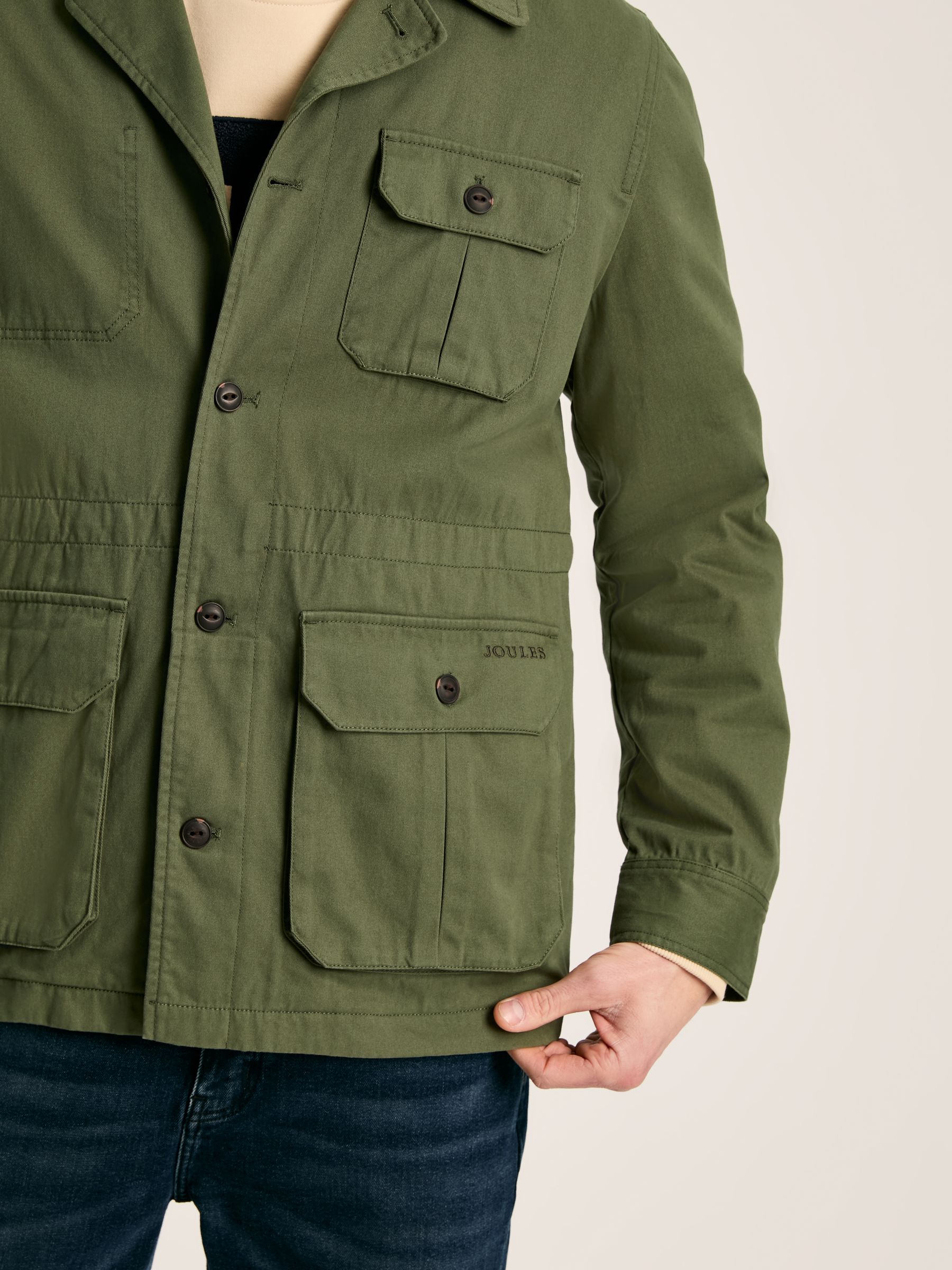 Taddington Green Cotton Field Jacket - Image 5 of 6