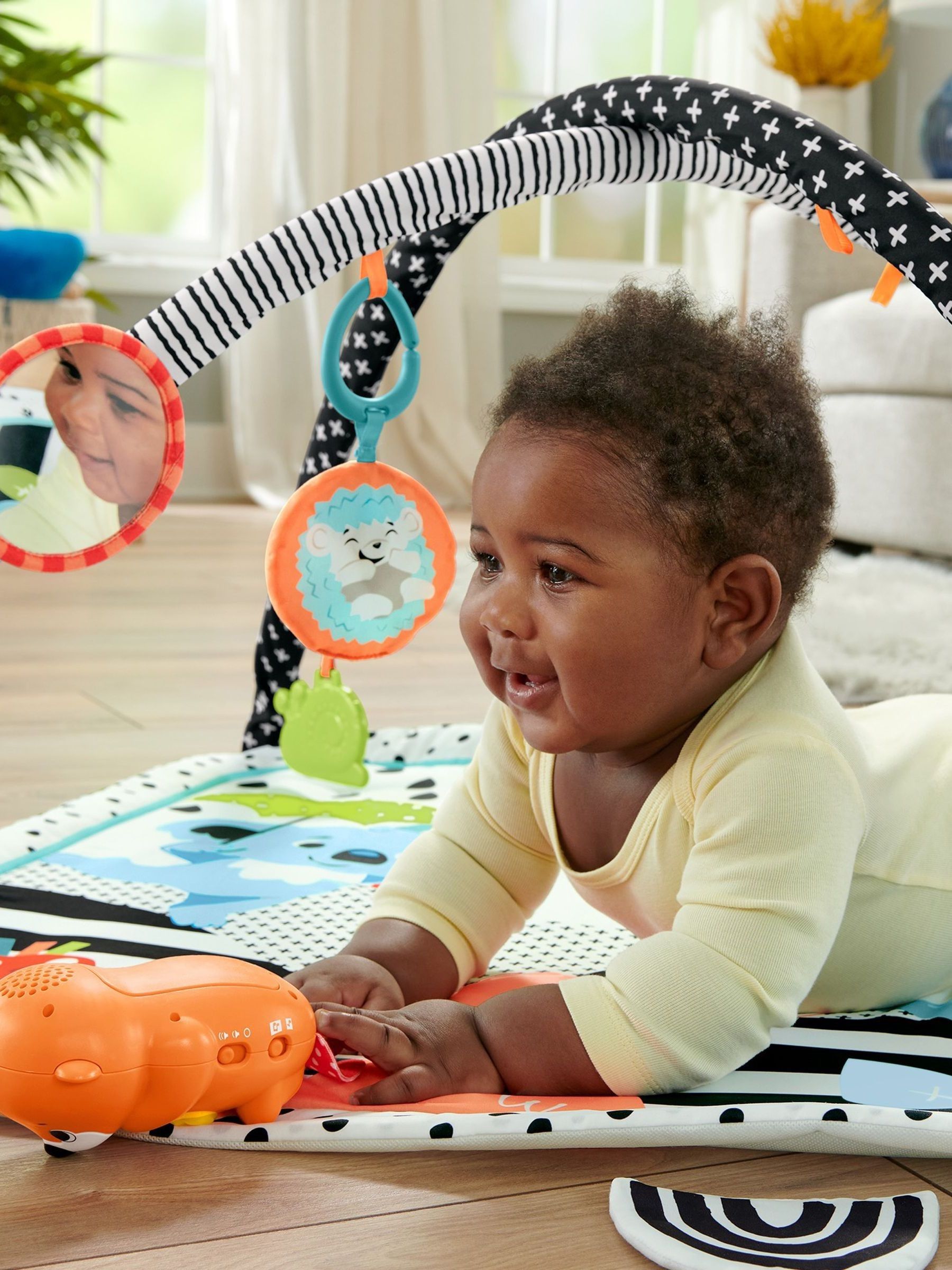 Fisher Price 3-In-1 Music, Glow And Grow Gym - Image 10 of 12
