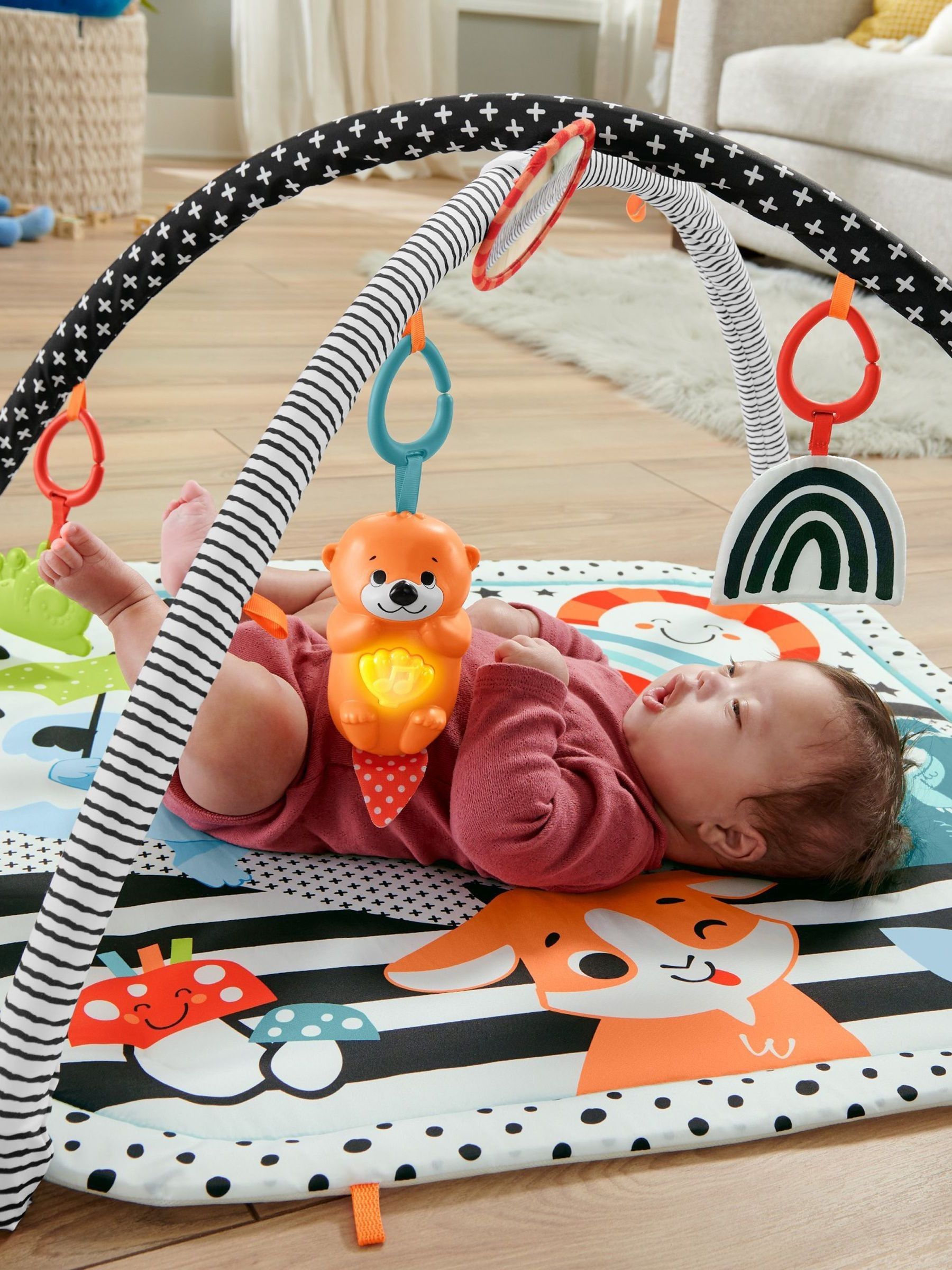 Fisher Price 3-In-1 Music, Glow And Grow Gym - Image 2 of 12