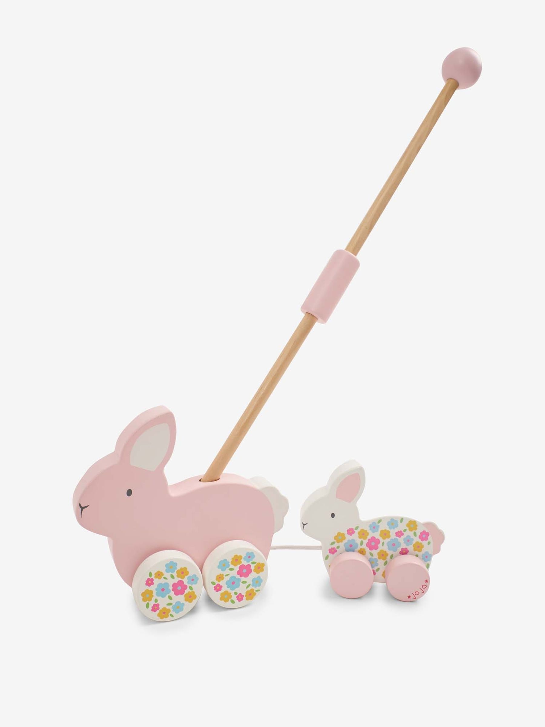 Bunny Wooden Push-Along Toy - Image 3 of 3