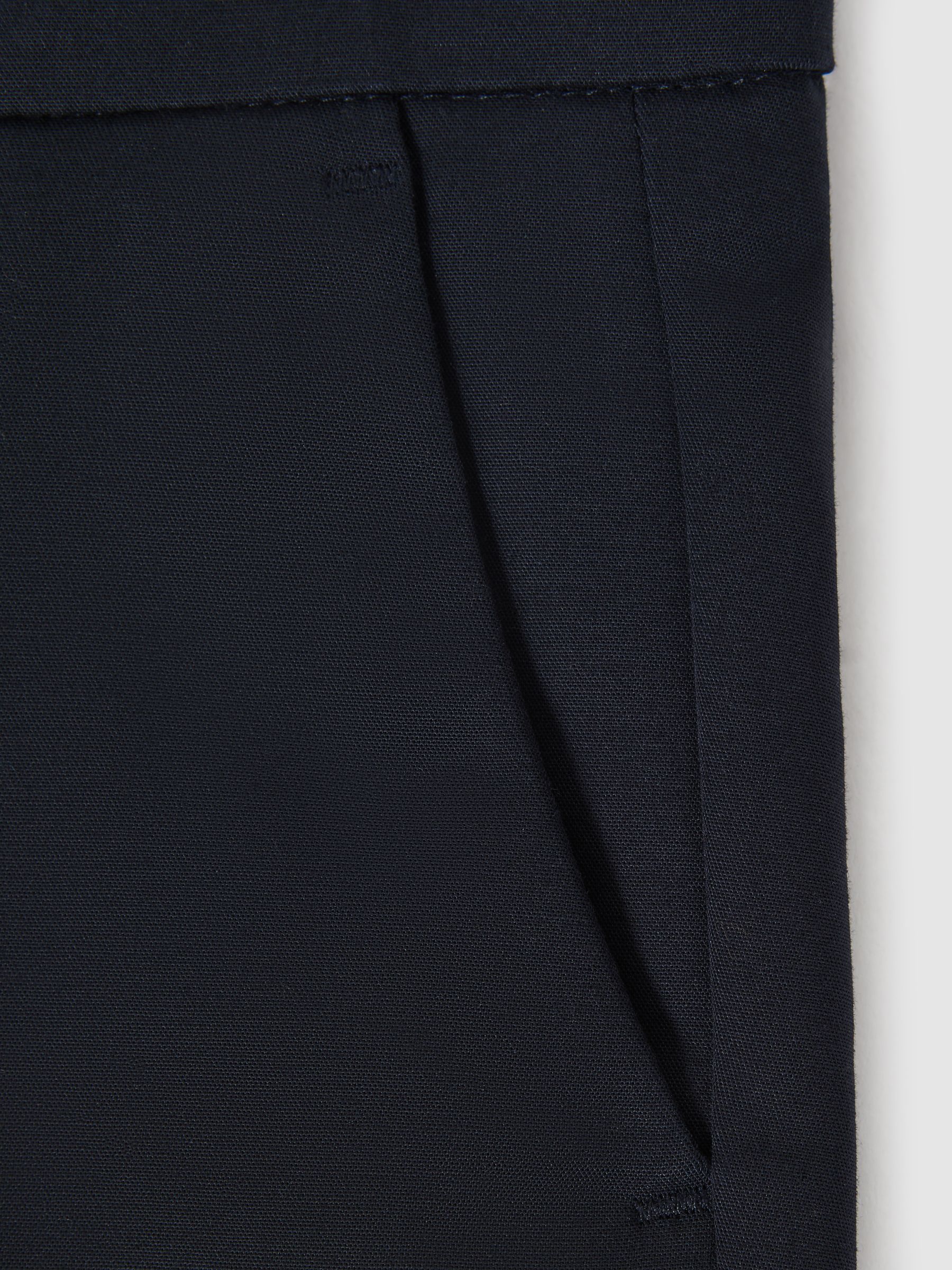 Slim Fit Chinos in Navy - Image 6 of 6