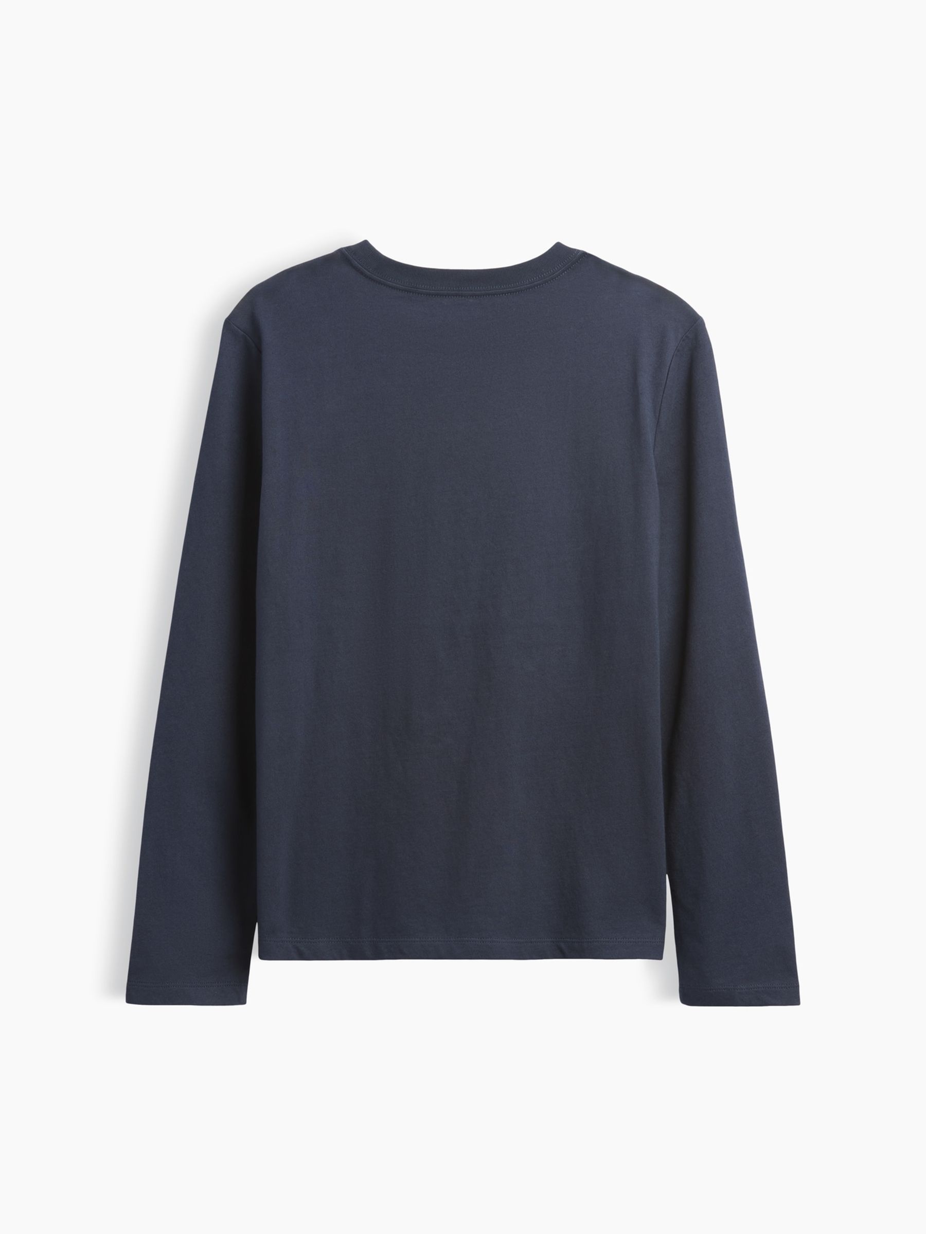 Navy Logo Graphic Long-Sleeve T-Shirt - Image 2 of 3 Navy Logo Graphic Long-Sleeve T-Shirt - Image 2 of 3