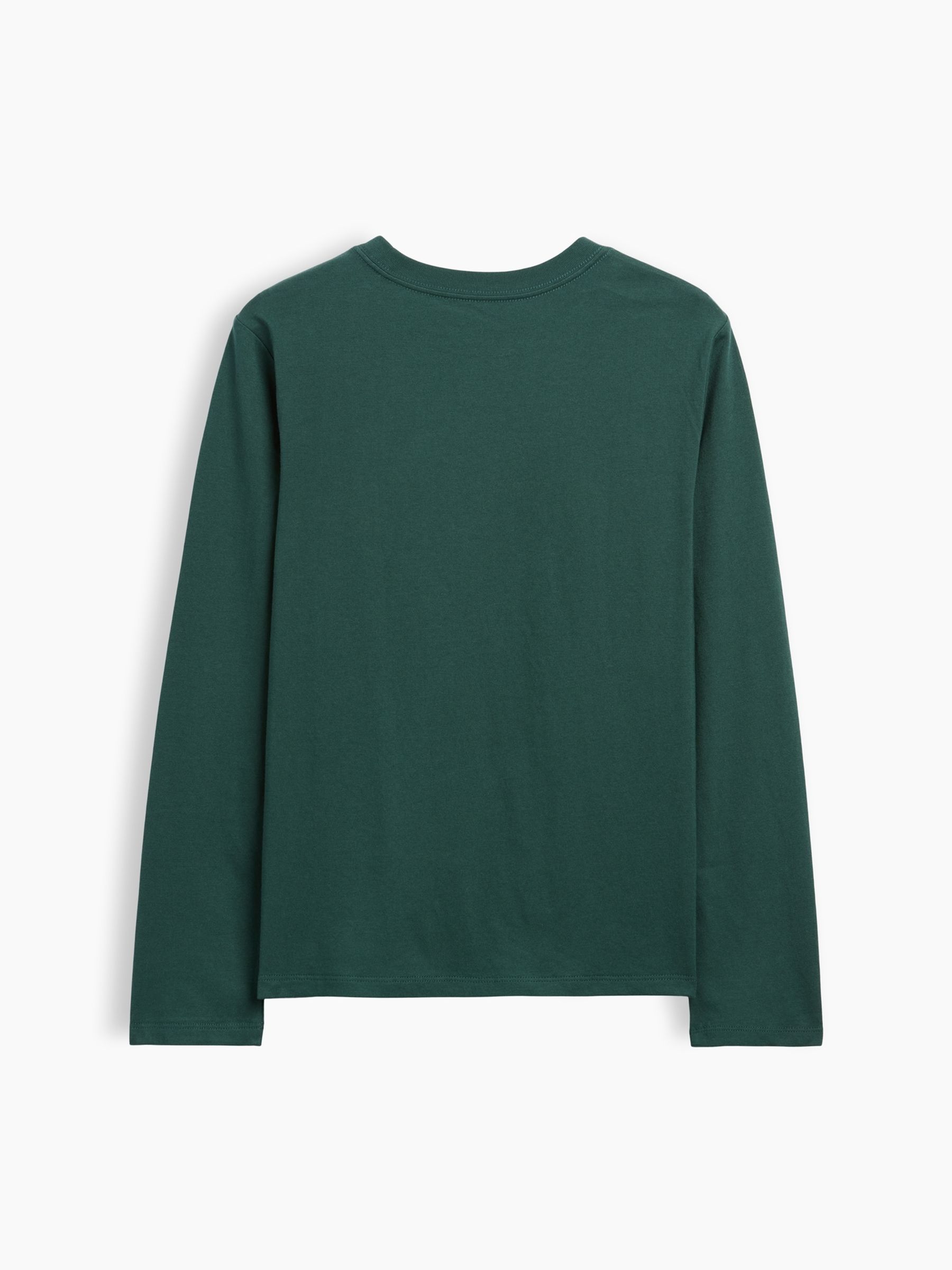 Dark Green Football Logo Graphic Long-Sleeve T-Shirt - Image 2 of 3