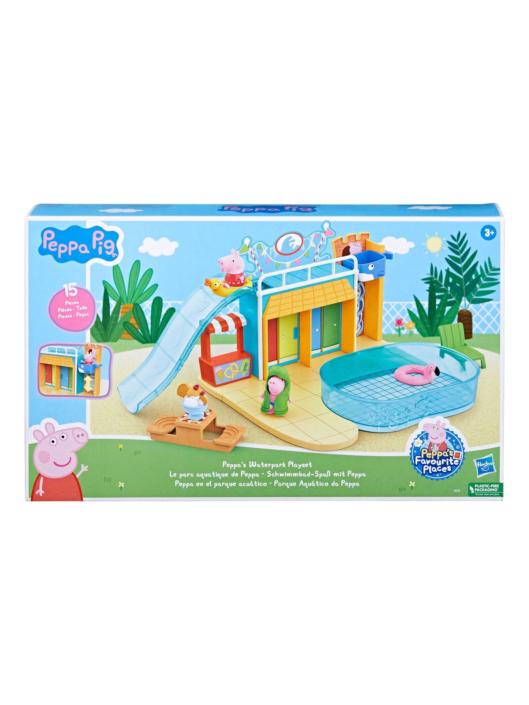 Peppa Pig Peppa's Waterpark Playset - Image 1 of 2