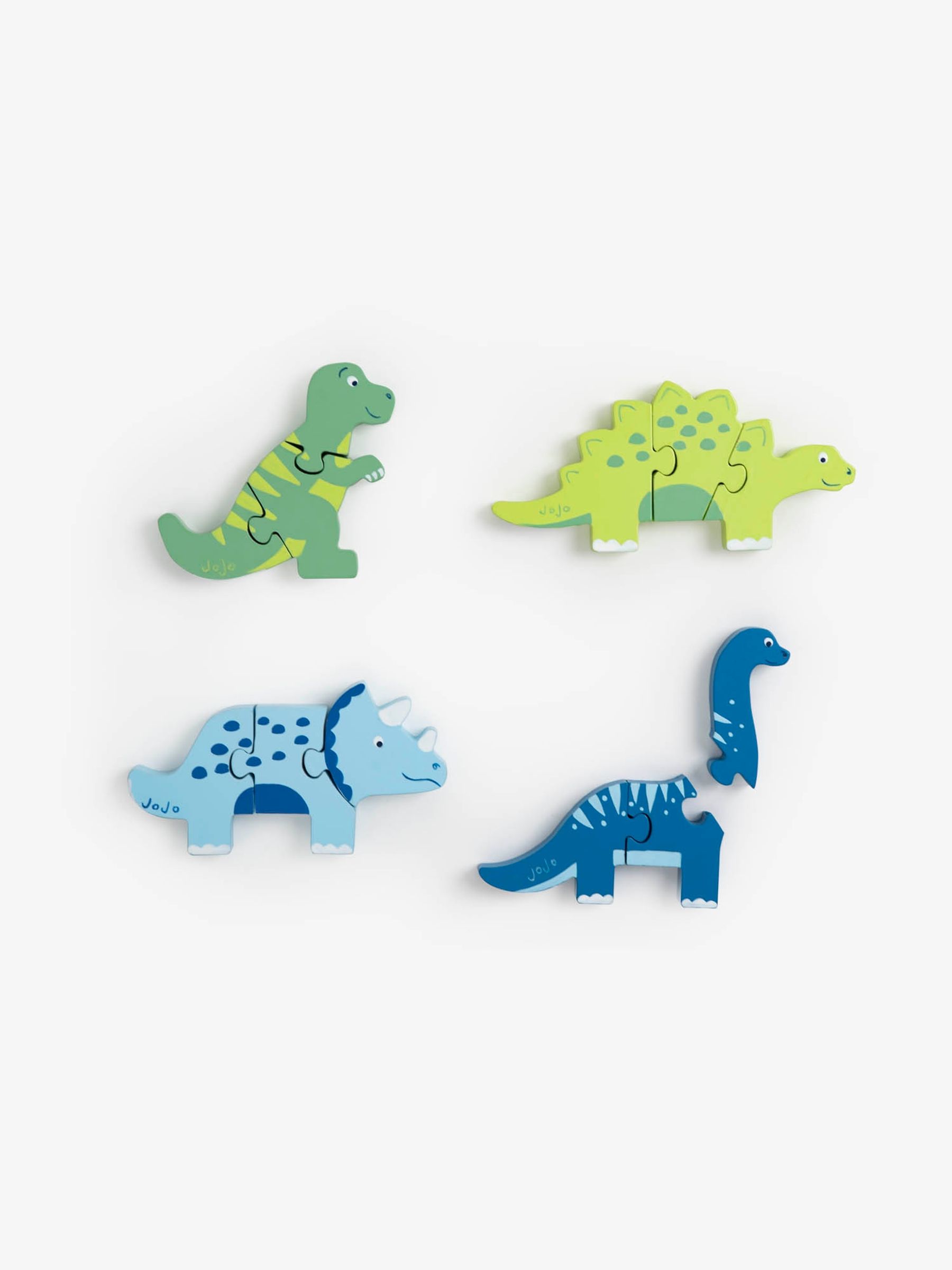 Wooden Dinosaur Puzzle Set - Image 1 of 8