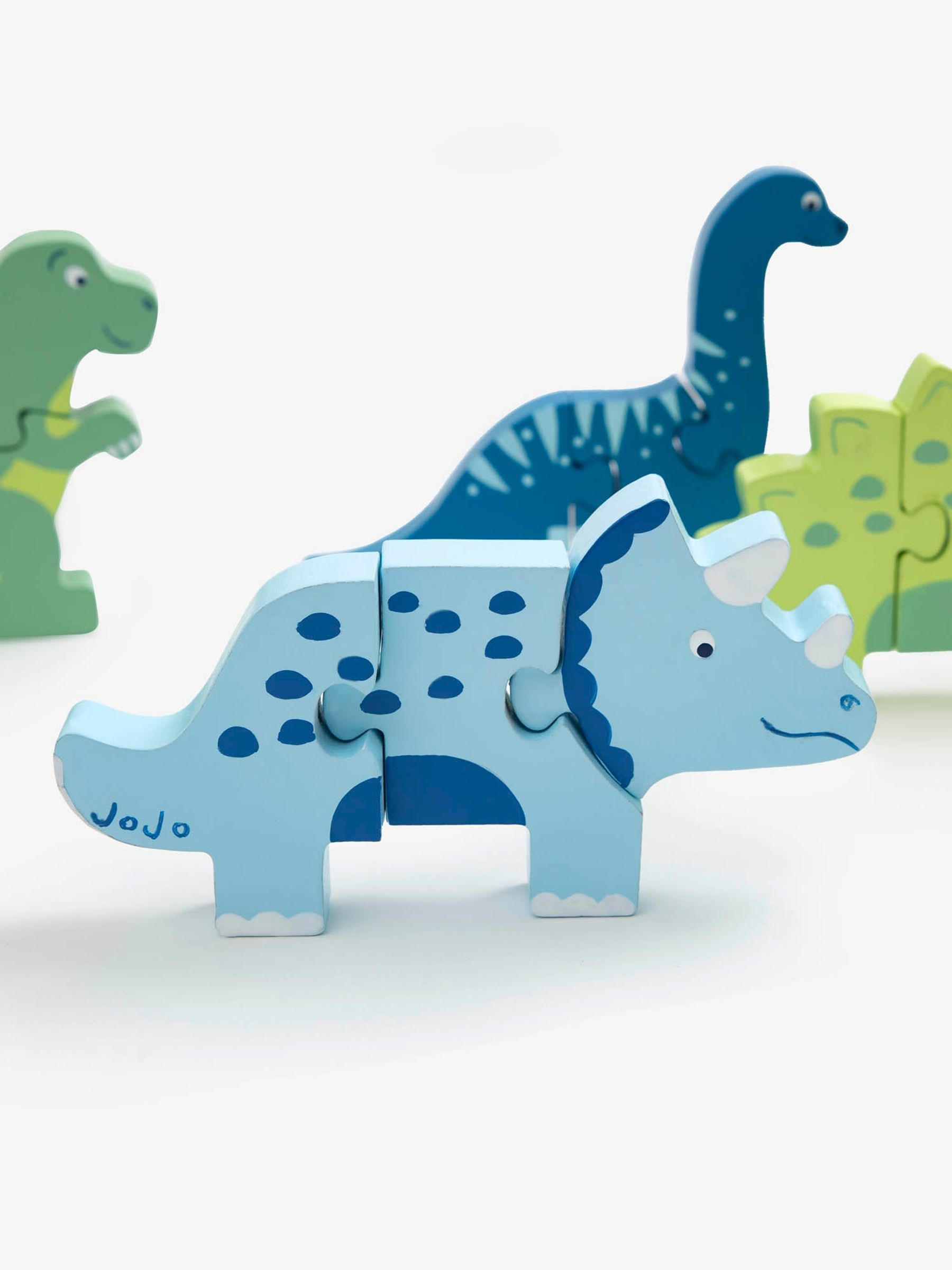 Wooden Dinosaur Puzzle Set - Image 8 of 8