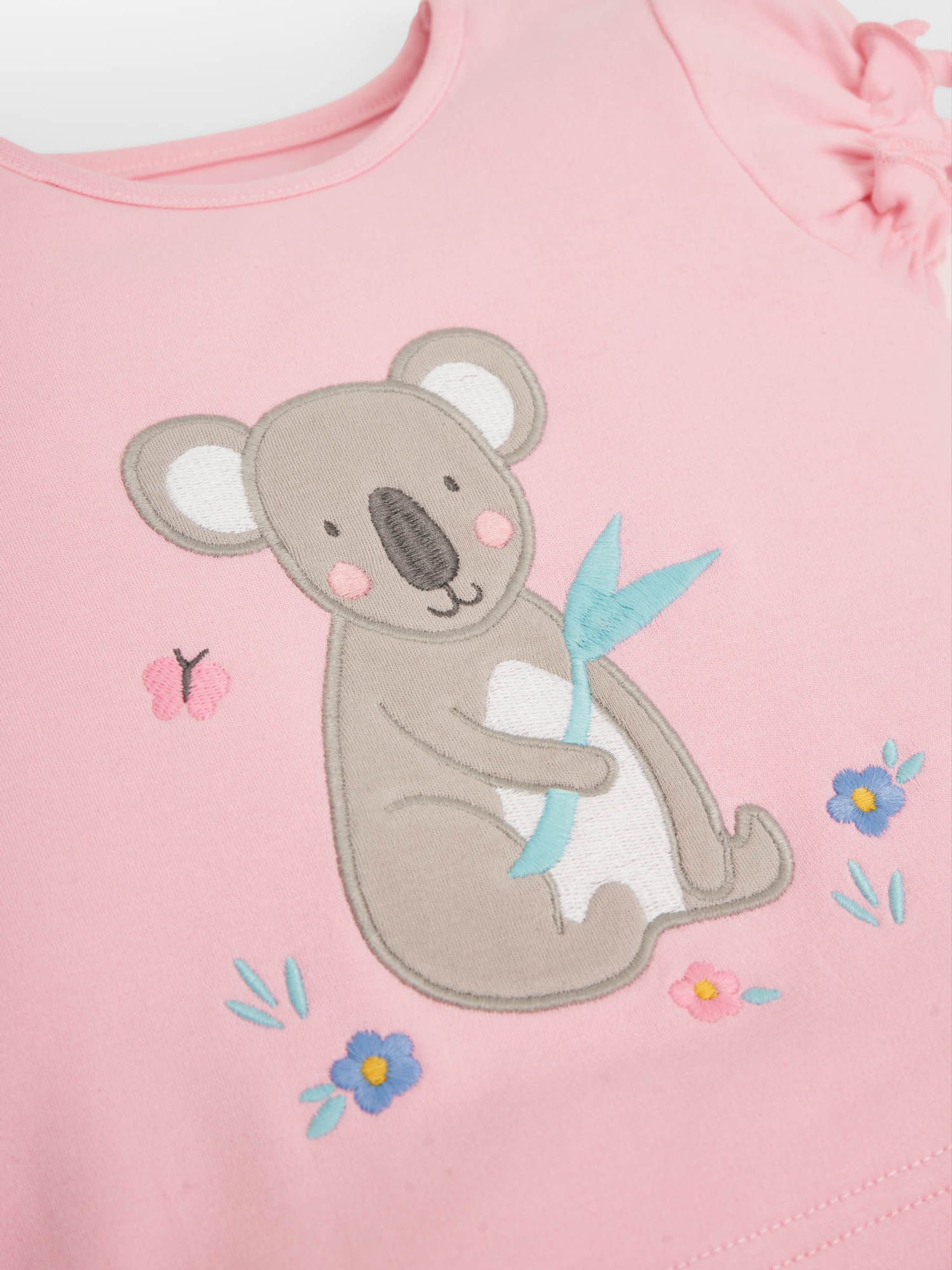 White 2-Pack Kids' Koala Jersey Pyjamas - Image 4 of 7