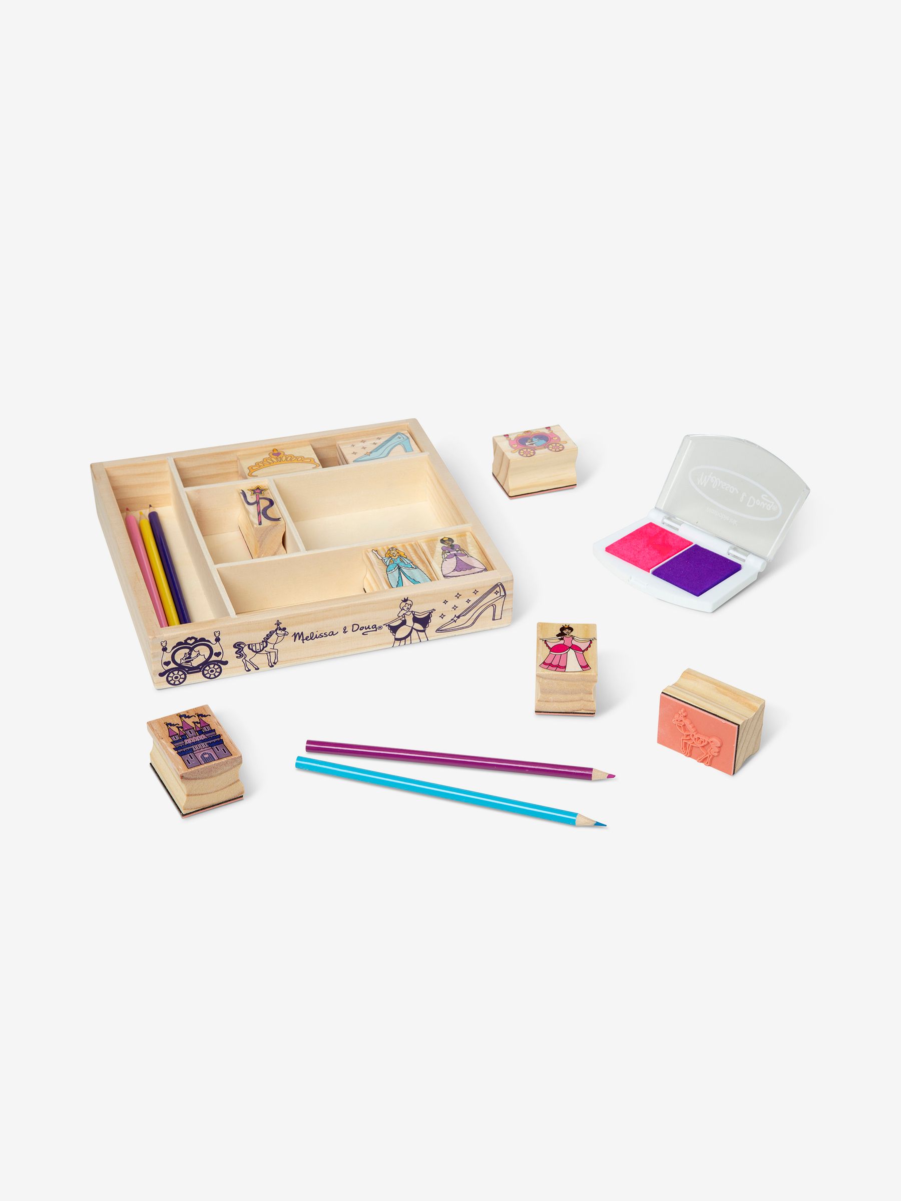 Melissa & Doug Wooden Princess Stamp Set - Image 2 of 3