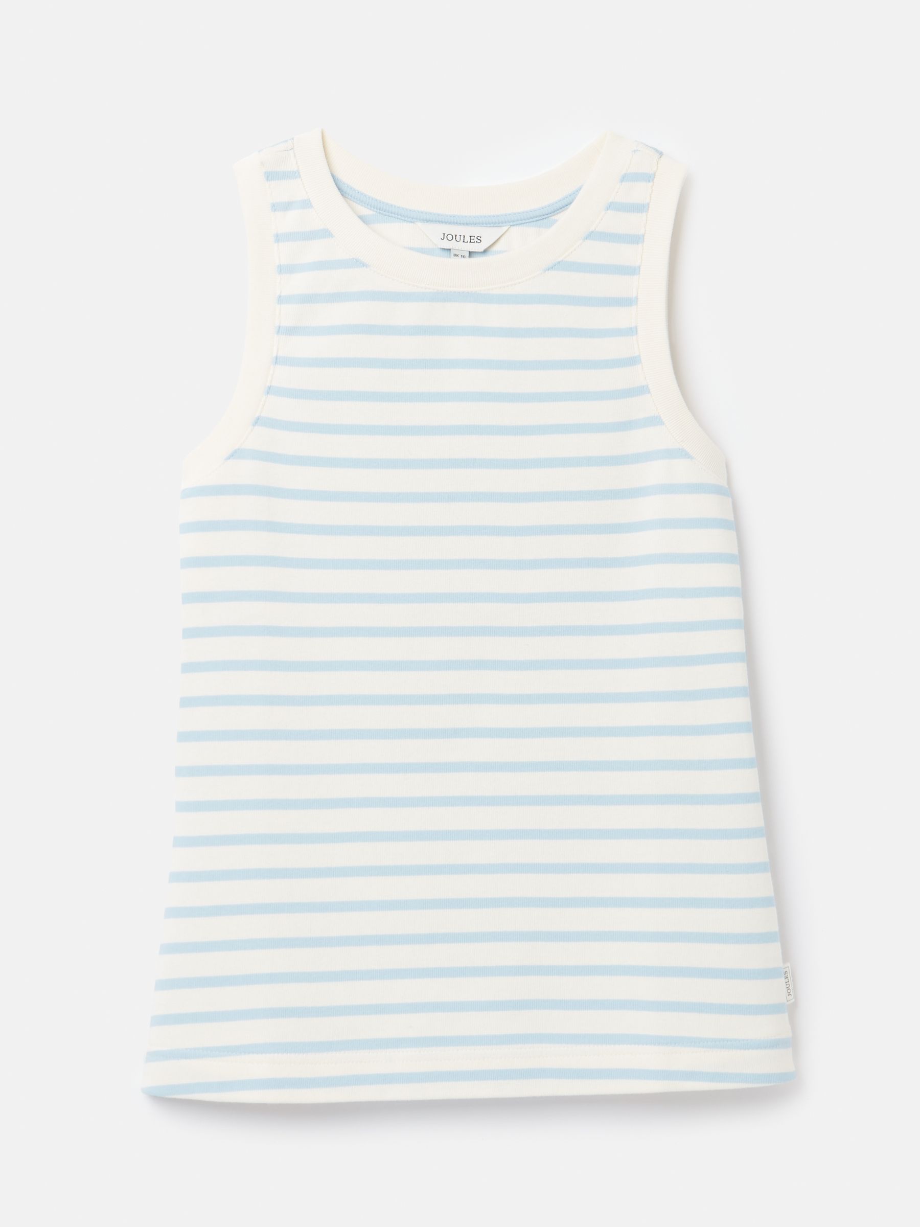 Harbour Cream & Blue Striped Jersey Vest - Image 6 of 6