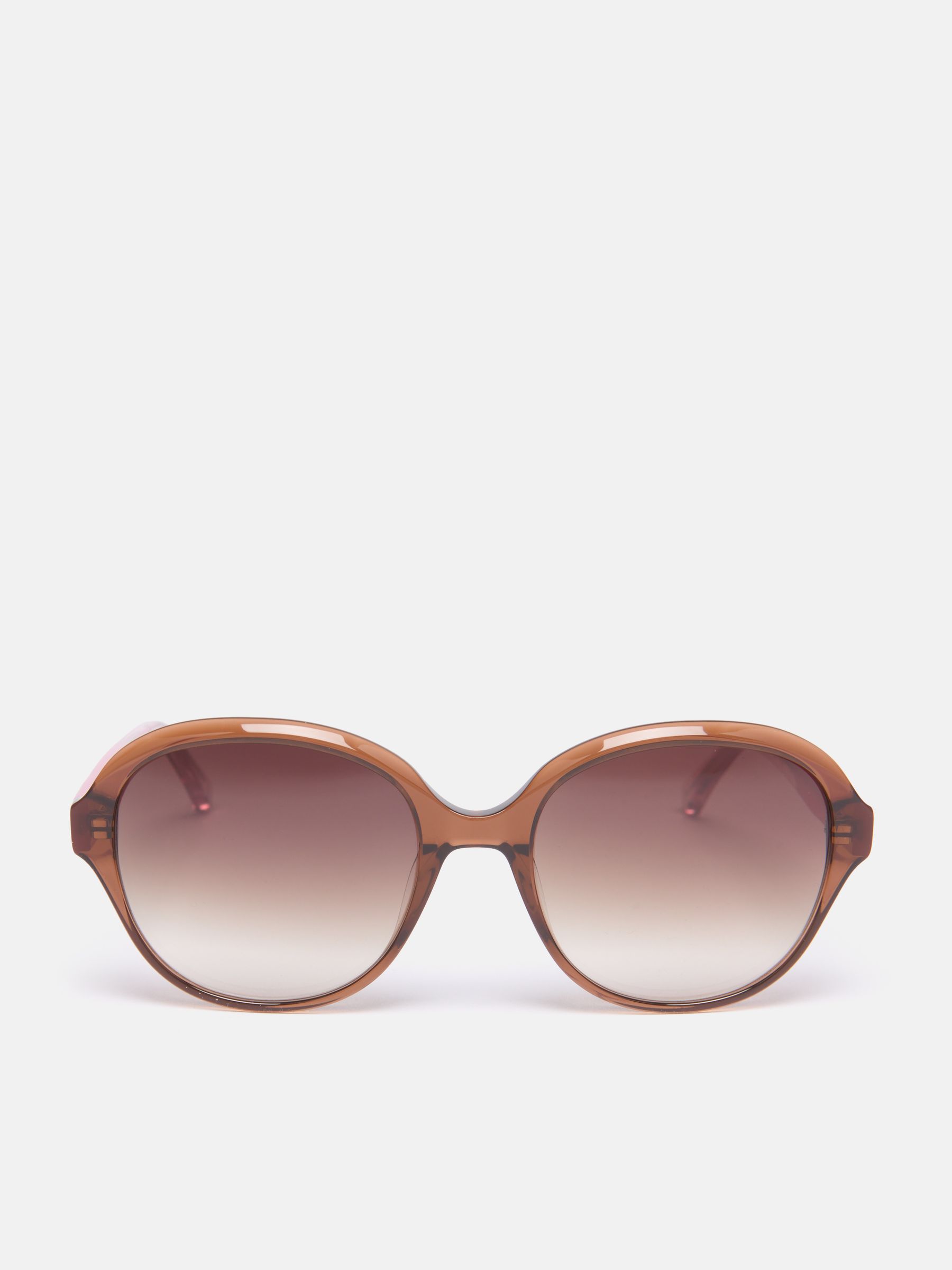 Tortoiseshell Round Rimmed Sunglasses - Image 2 of 4