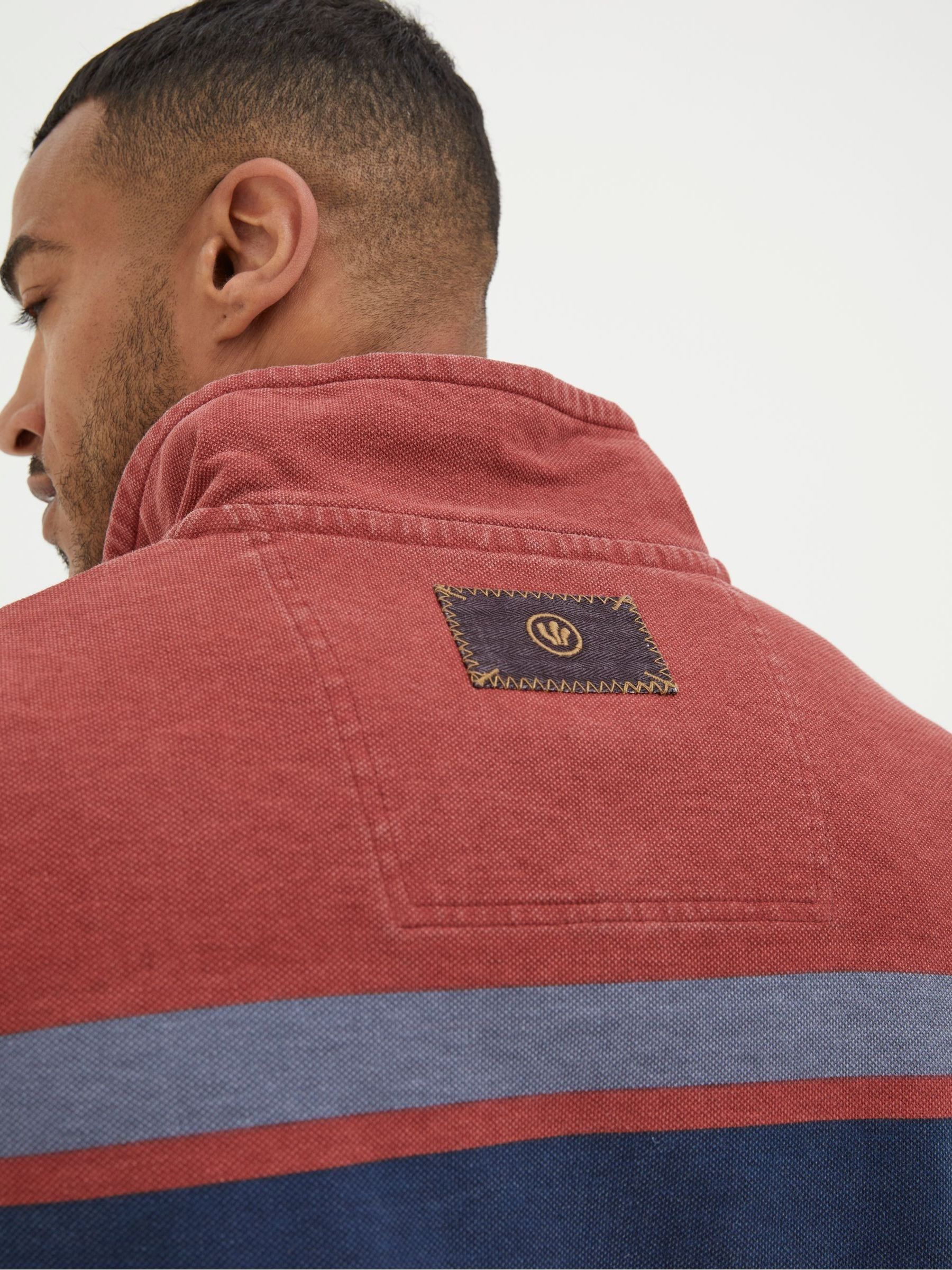 Red Airlie Chest Stripe Sweatshirt - Image 4 of 5